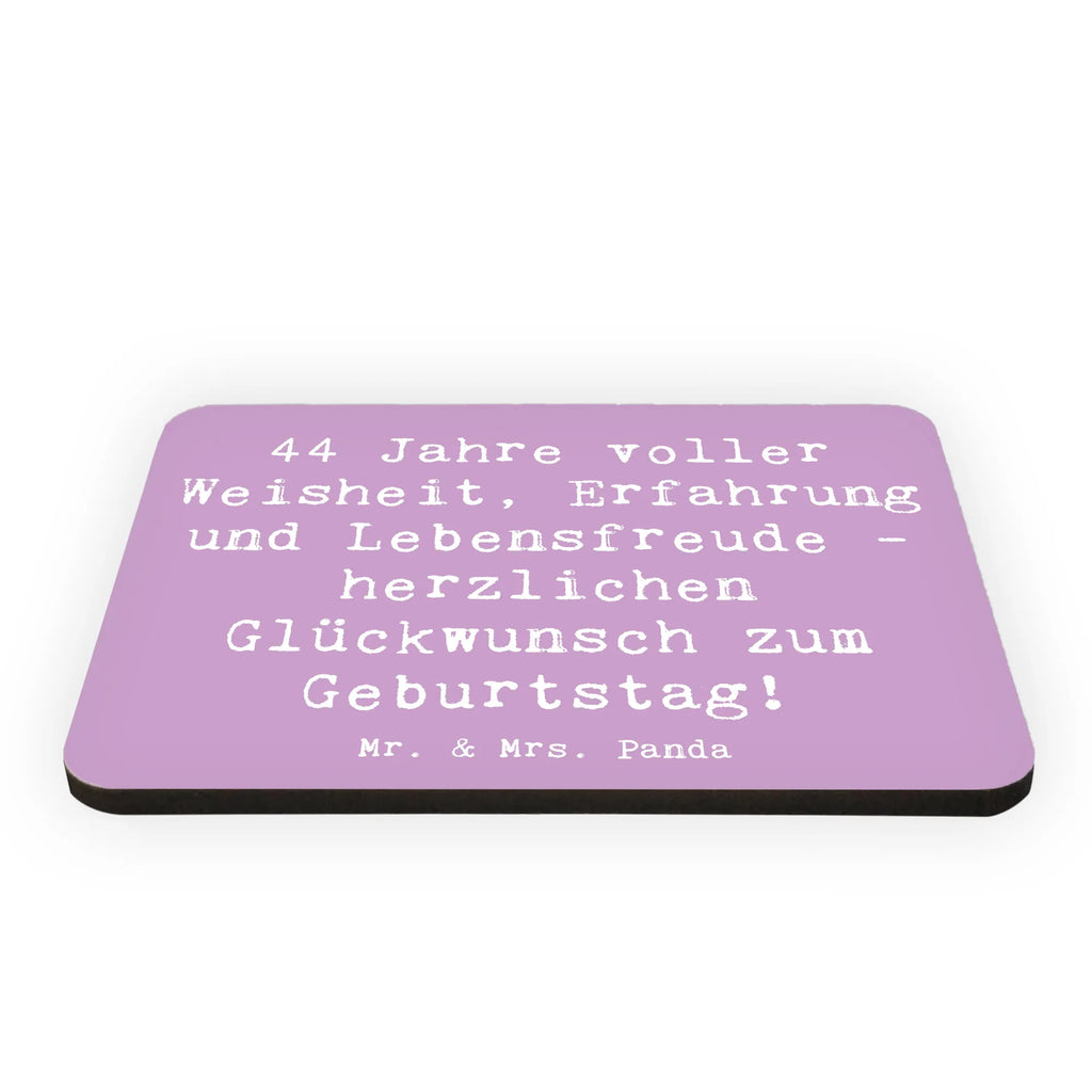Magnet Spruch 44. Geburtstag Motivmagnete, Pinnwandmagnet, Whiteboard Magnet, Souvenir Magnet, Dekomagnet, Notiz Magnet, Kühlschrankmagnet, Kühlschrank Dekoration, Geburtstag, Geburtstagsgeschenk, Geschenk