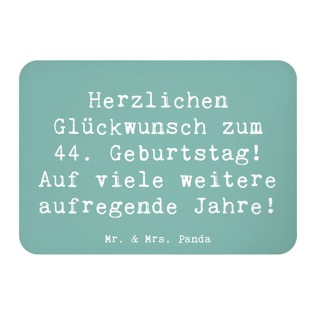 Magnet Spruch 44. Geburtstag Feier Kühlschrankmagnet, Dekomagnet, Notiz Magnet, Souvenir Magnet, Pinnwandmagnet, Motivmagnete, Whiteboard Magnet, Kühlschrank Dekoration, Geburtstag, Geburtstagsgeschenk, Geschenk