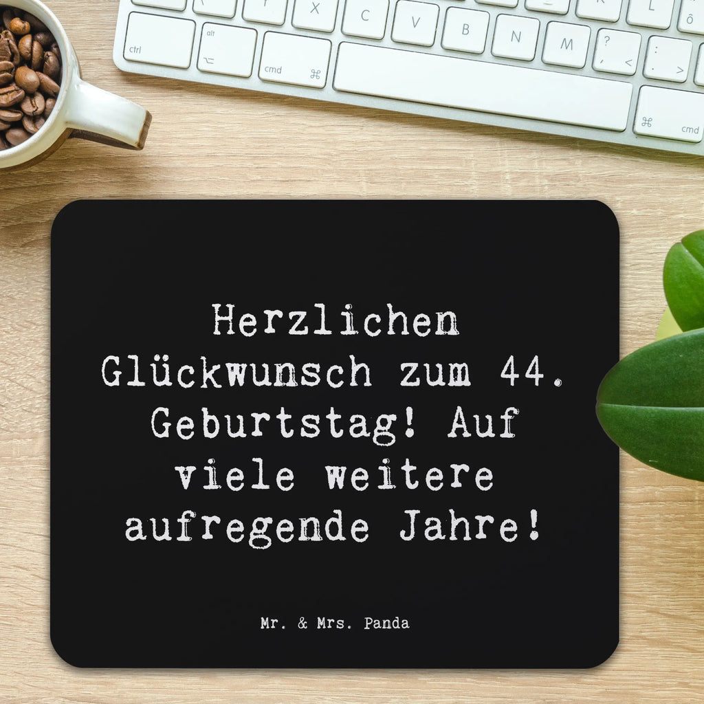 Mauspad Spruch 44. Geburtstag Feier Computer zubehör, PC Zubehör, Mauspad, Mausunterlage, Arbeitszimmer, Büroausstattung, Mauspad Büro, Mousepad, Designer Mauspad, Einzigartiges Mauspad, Geburtstag, Geburtstagsgeschenk, Geschenk