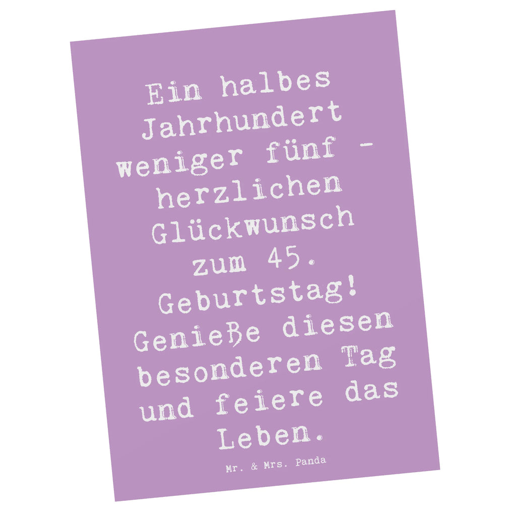 Postkarte Spruch 45. Geburtstag Feier Einladungskarten Geburtstag, Geschenkkarte, Grußkarte, Dankeskarte, Ansichtskarten, Karte, Einladungskarte, Geburtstagskarte, Einladung, Postkarte, Einladung Geburtstag, Ansichtskarte, Geburtstag, Geburtstagsgeschenk, Geschenk