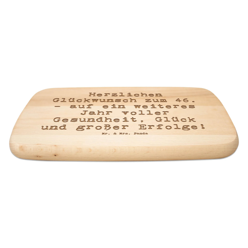 Frühstücksbrett Spruch 46. Geburtstag Glückwünsche Schneidebrett Holz, Holzbrett, Frühstücksbrett, Küchenbrett, Frühstücksbrettchen, Schneidebrett, Geburtstag, Geburtstagsgeschenk, Geschenk