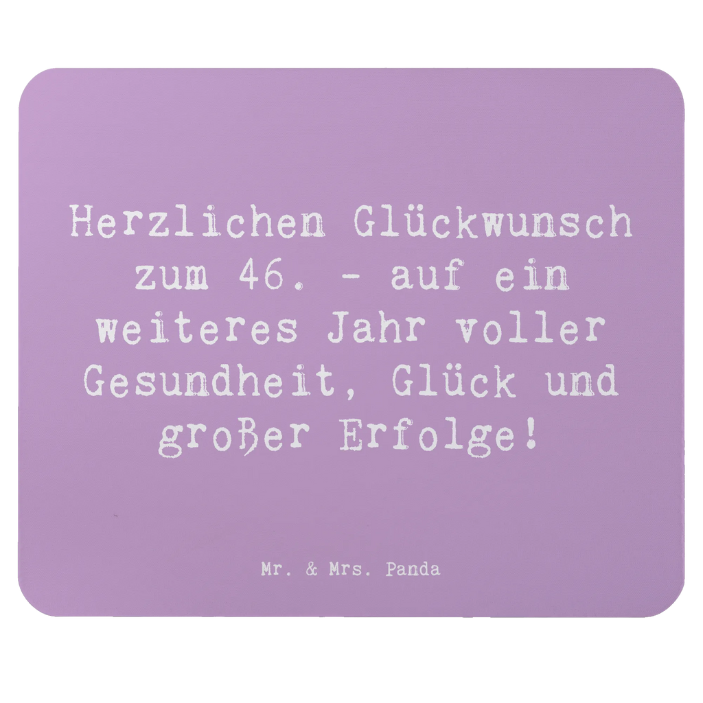 Mauspad Spruch 46. Geburtstag Glückwünsche Arbeitszimmer, Designer Mauspad, Mausunterlage, Mauspad Büro, Computer zubehör, Büroausstattung, PC Zubehör, Mauspad, Einzigartiges Mauspad, Mousepad, Geburtstag, Geburtstagsgeschenk, Geschenk