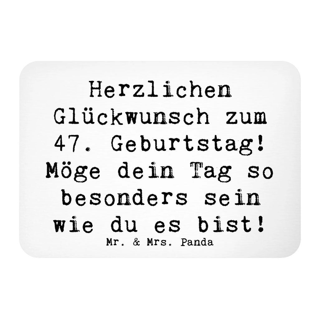 Magnet Spruch 47. Geburtstag Motivmagnete, Whiteboard Magnet, Dekomagnet, Souvenir Magnet, Kühlschrank Dekoration, Notiz Magnet, Pinnwandmagnet, Kühlschrankmagnet, Geburtstag, Geburtstagsgeschenk, Geschenk
