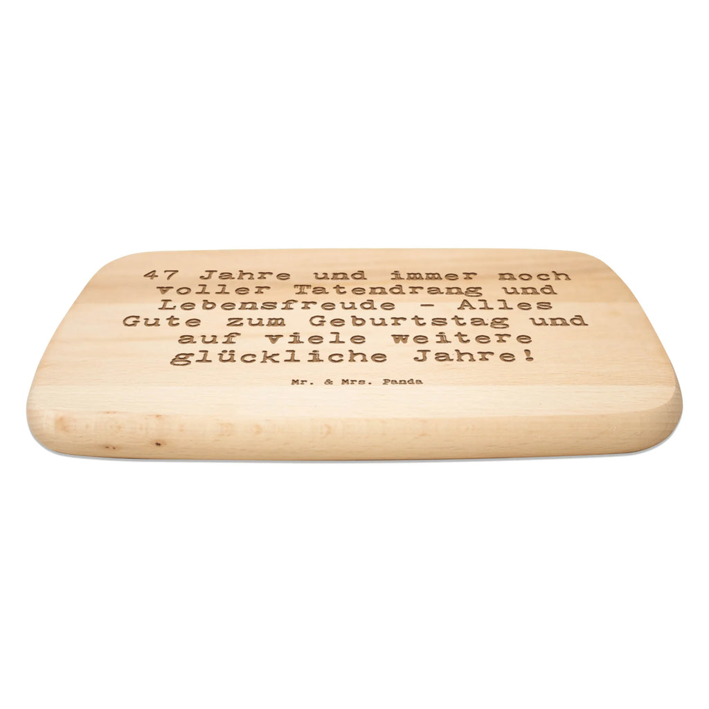 Frühstücksbrett Spruch 47. Geburtstag Holzbrett, Frühstücksbrett, Frühstücksbrettchen, Schneidebrett, Küchenbrett, Schneidebrett Holz, Geburtstag, Geburtstagsgeschenk, Geschenk