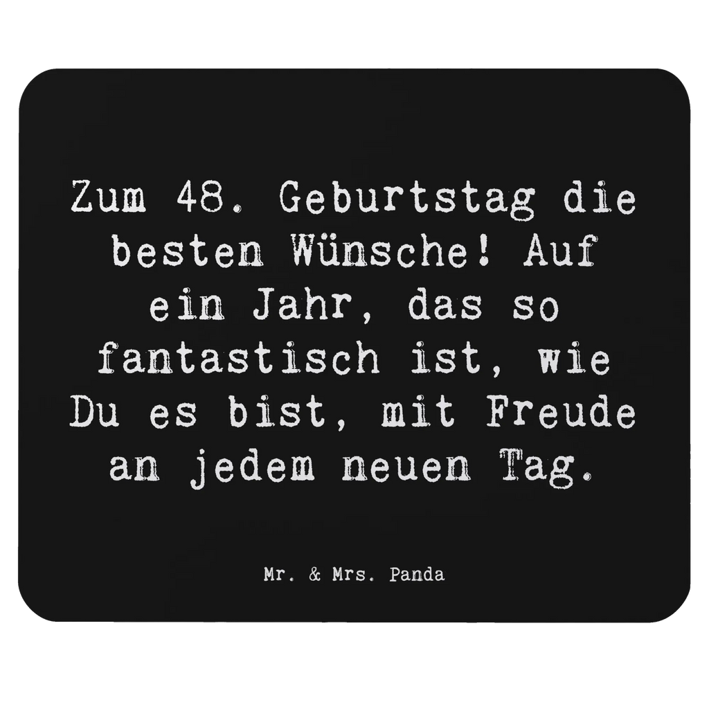 Mouse mat Saying Zum 48. Geburtstag die besten Wünsche! Auf ein Jahr, das so fantastisch ist, wie Du es bist, mit Freude an jedem neuen Tag. Mousepad, Computer zubehör, Mauspad, Mausunterlage, PC Zubehör, Designer Mauspad, Einzigartiges Mauspad, Büroausstattung, Mauspad Büro, Arbeitszimmer, Geburtstag, Geburtstagsgeschenk, Geschenk