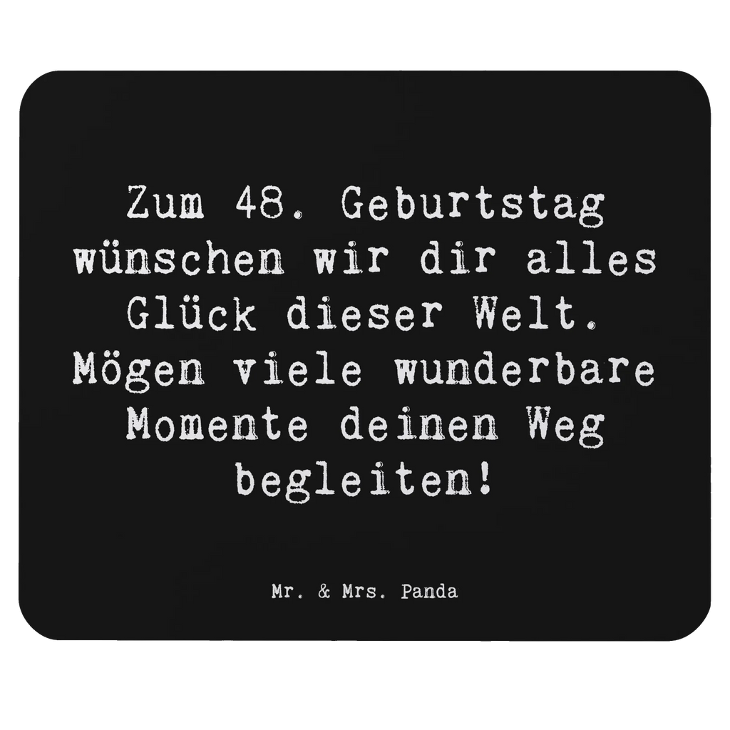 Mauspad Spruch 48. Geburtstag Glück Arbeitszimmer, Einzigartiges Mauspad, PC Zubehör, Computer zubehör, Büroausstattung, Mauspad, Mausunterlage, Mauspad Büro, Designer Mauspad, Mousepad, Geburtstag, Geburtstagsgeschenk, Geschenk