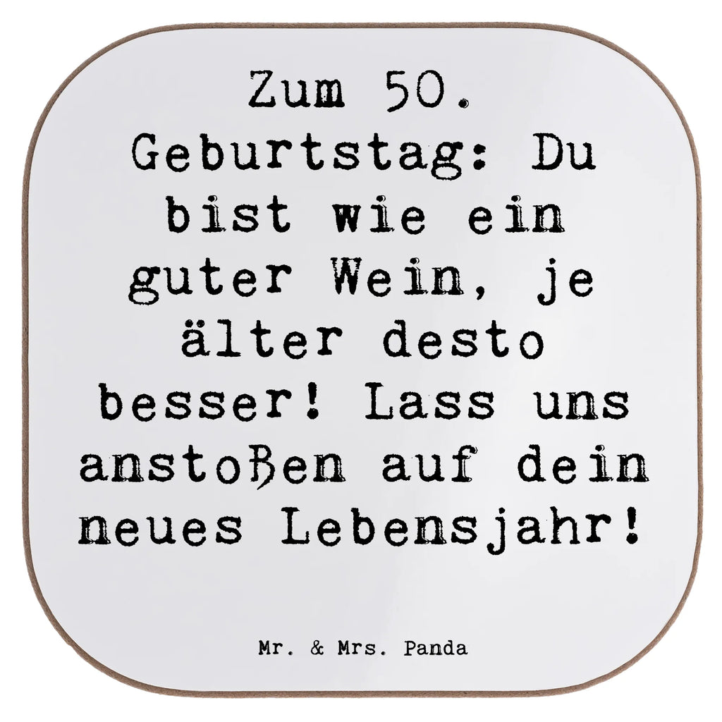 Square coaster Saying Zum 50. Geburtstag: Du bist wie ein guter Wein, je älter desto besser! Lass uns anstoßen auf dein neues Lebensjahr! Teeuntersetzer, Holzuntersetzer, hartfaseruntersetzer, Untersetzer Tee, Kaffeeuntersetzer, Coaster, Untersetzer Gläser, Baruntersetzer, Tischschoner, bar untersetzer, Untersetzer Tasse, Design Untersetzer, Becheruntersetzer, eckiger untersetzer, party untersetzer, Untersetzer Kaffee, deko untersetzer, gläseruntersetzer, Tischuntersetzer, grill untersetzer, Untersetzer Quadratisch, weinuntersetzer, Untersetzer für Gläser, hartfaser untersetzer, unterleger, Untersetzer Glas, bieruntersetzer, Quadratischer Untersetzer, Tassenuntersetzer, Getränkeuntersetzer, Untersetzer, weinglasuntersetzer, weinflaschenuntersetzer, garten untersetzer, schutzuntersetzer, Tassen Untersetzer, esstisch untersetzer, Flaschenuntersetzer, Glasuntersetzer, Geburtstag, Geburtstagsgeschenk, Geschenk