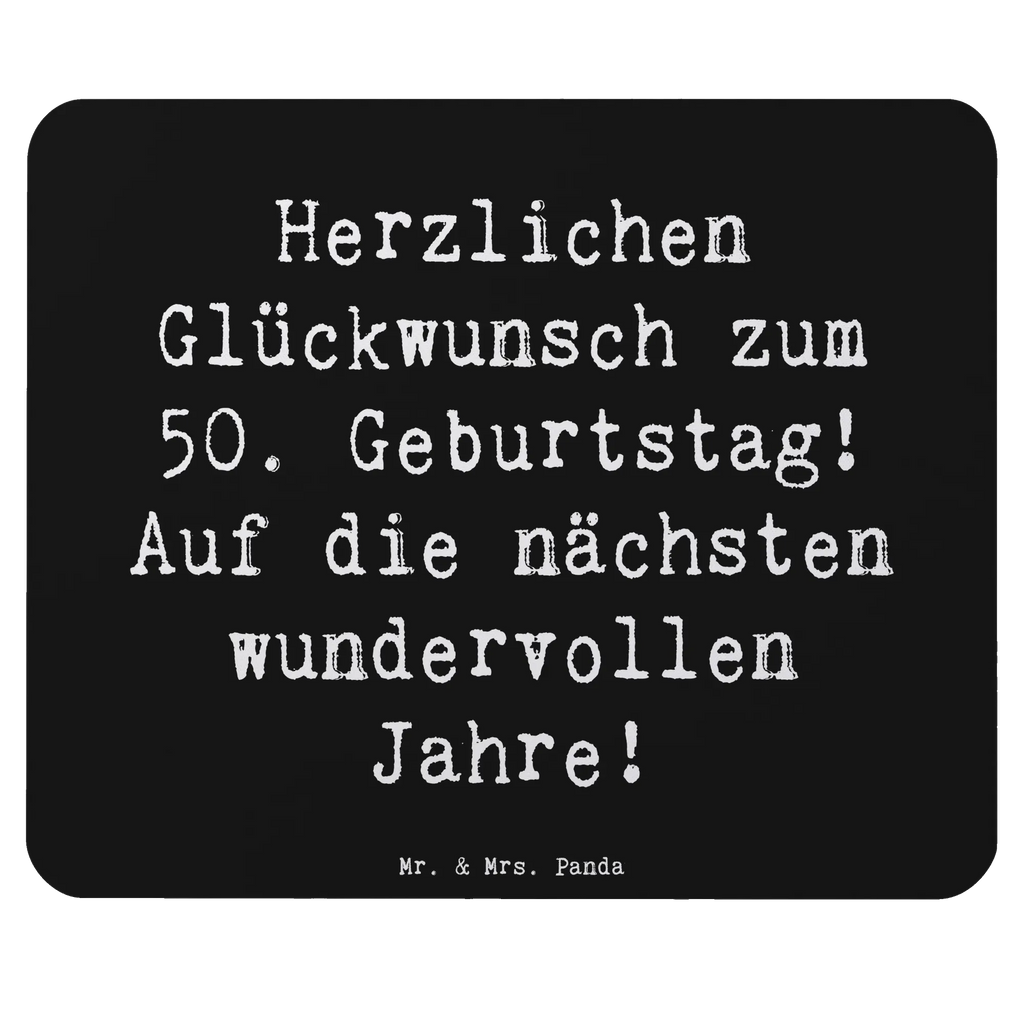 Mauspad Spruch 50. Geburtstag Glückwunsch Arbeitszimmer, Mauspad Büro, Designer Mauspad, Computer zubehör, Einzigartiges Mauspad, Mauspad, Mausunterlage, Büroausstattung, Mousepad, PC Zubehör, Geburtstag, Geburtstagsgeschenk, Geschenk