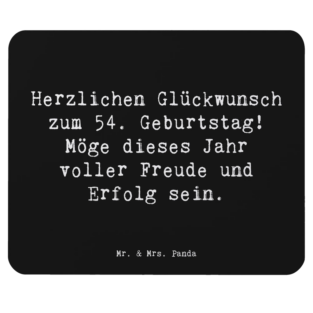 Mauspad Spruch 54. Geburtstag Freude Erfolg Mausunterlage, Arbeitszimmer, Computer zubehör, Mauspad Büro, Mousepad, Büroausstattung, Mauspad, Designer Mauspad, PC Zubehör, Einzigartiges Mauspad, Geburtstag, Geburtstagsgeschenk, Geschenk