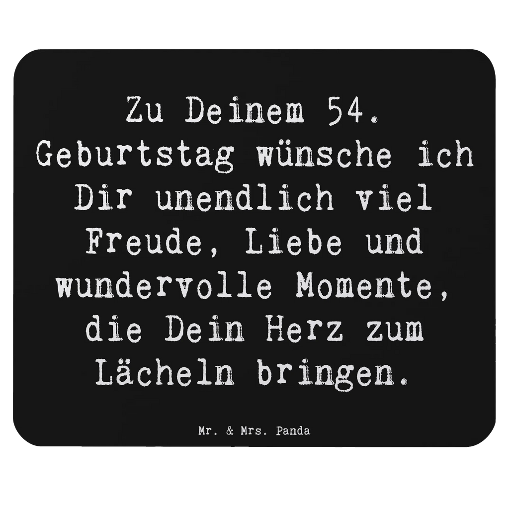Mauspad Spruch 54. Geburtstag Freude Einzigartiges Mauspad, Computer zubehör, Designer Mauspad, Arbeitszimmer, PC Zubehör, Mauspad, Mausunterlage, Mousepad, Mauspad Büro, Büroausstattung, Geburtstag, Geburtstagsgeschenk, Geschenk