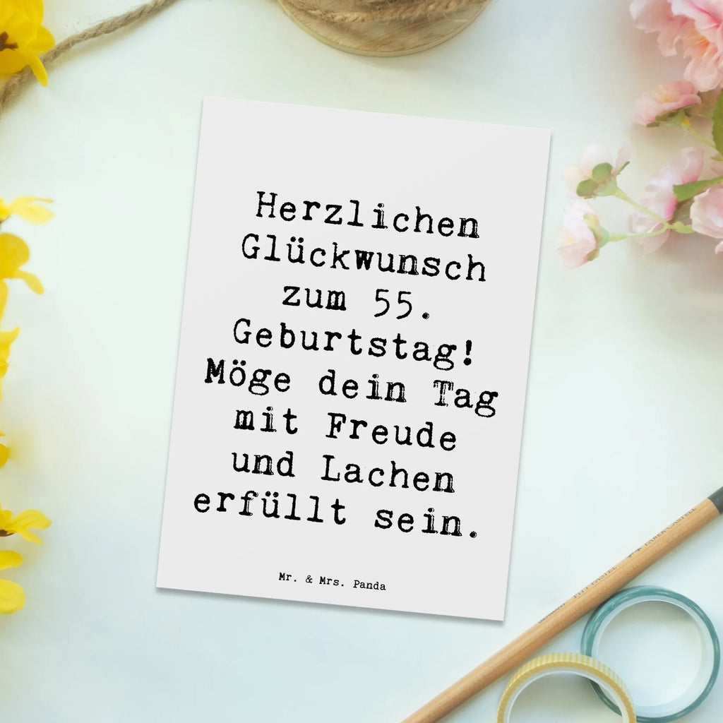 Postkarte Spruch 55. Geburtstag Glückwunsch Geschenkkarte, Einladung, Einladungskarten Geburtstag, Ansichtskarte, Ansichtskarten, Grußkarte, Einladungskarte, Karte, Dankeskarte, Einladung Geburtstag, Postkarte, Geburtstagskarte, Geburtstag, Geburtstagsgeschenk, Geschenk
