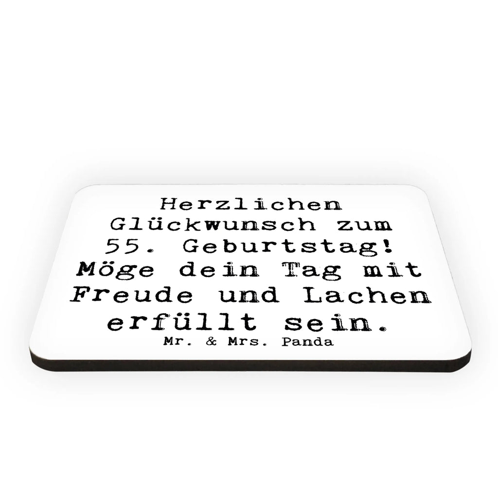 Magnet Saying Herzlichen Glückwunsch zum 55. Geburtstag! Möge dein Tag mit Freude und Lachen erfüllt sein. Dekomagnet, Kühlschrank Dekoration, Souvenir Magnet, Whiteboard Magnet, Kühlschrankmagnet, Motivmagnete, Notiz Magnet, Pinnwandmagnet, Geburtstag, Geburtstagsgeschenk, Geschenk
