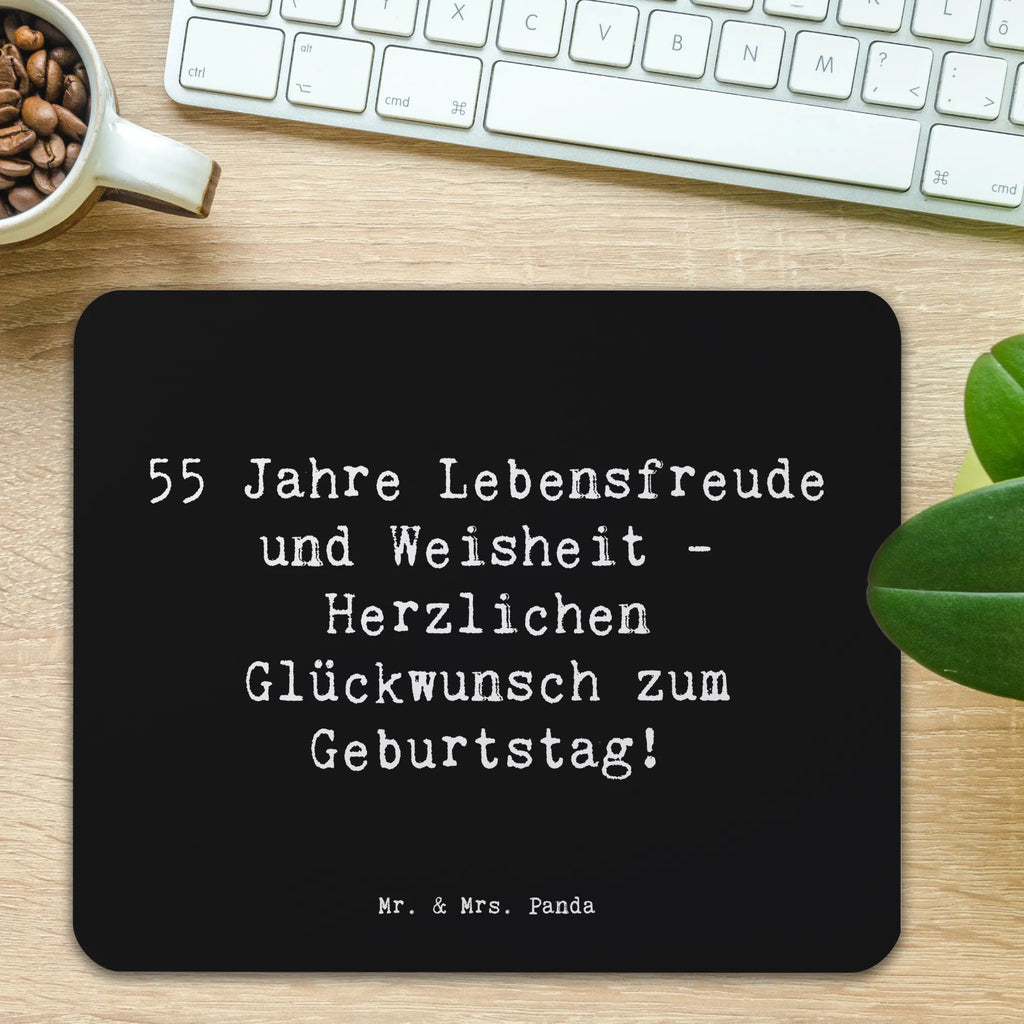 Mauspad Spruch 55. Geburtstag Freude Einzigartiges Mauspad, Mauspad Büro, Arbeitszimmer, Computer zubehör, Mousepad, Designer Mauspad, Büroausstattung, Mauspad, PC Zubehör, Mausunterlage, Geburtstag, Geburtstagsgeschenk, Geschenk
