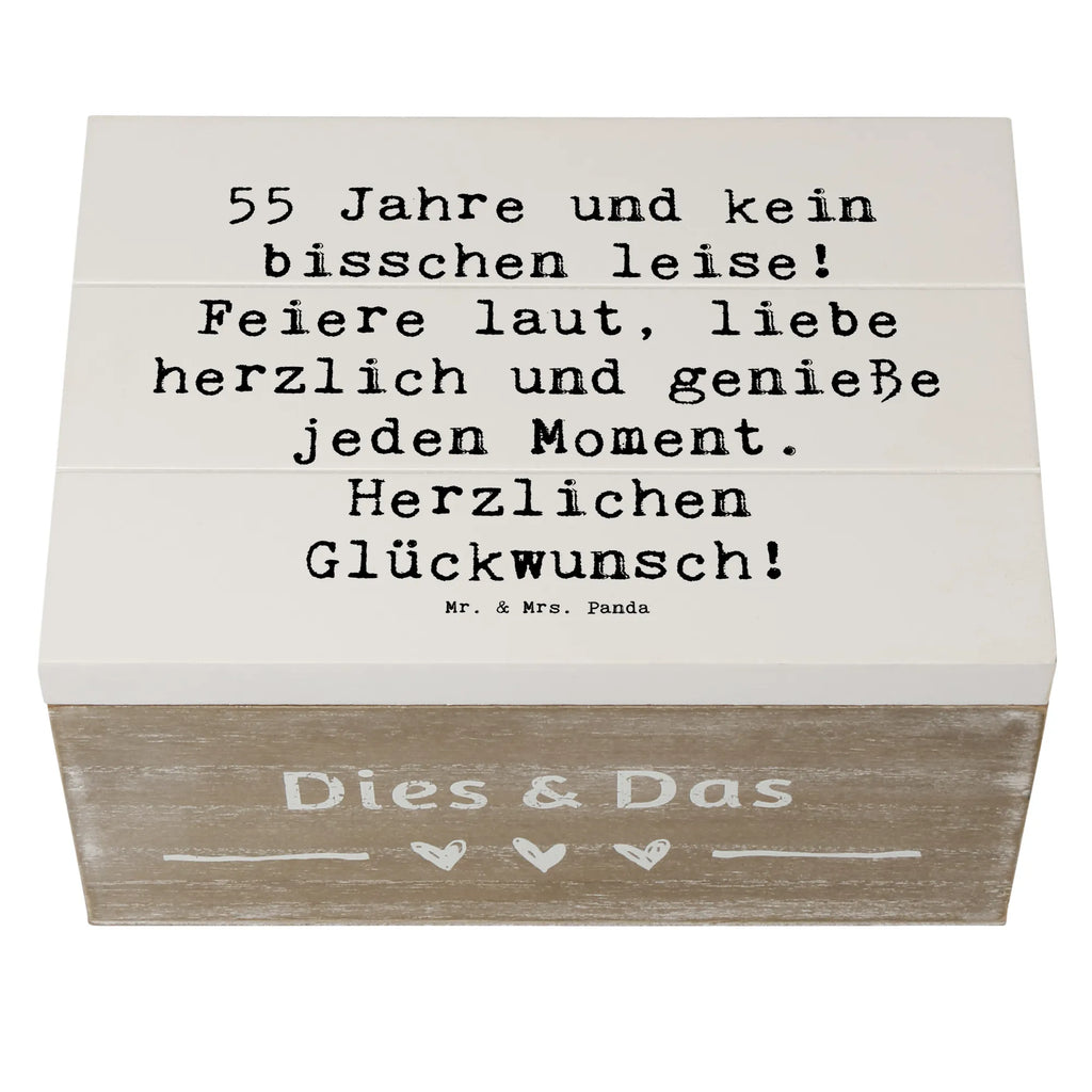 Holzkiste Spruch 55. Geburtstag Truhe, Erinnerungskiste, XXL, Schatzkiste, Aufbewahrungsbox, Geschenkdose, Geschenkbox, Schatulle, Erinnerungsbox, Dekokiste, Kiste, Holzkiste, Geburtstag, Geburtstagsgeschenk, Geschenk