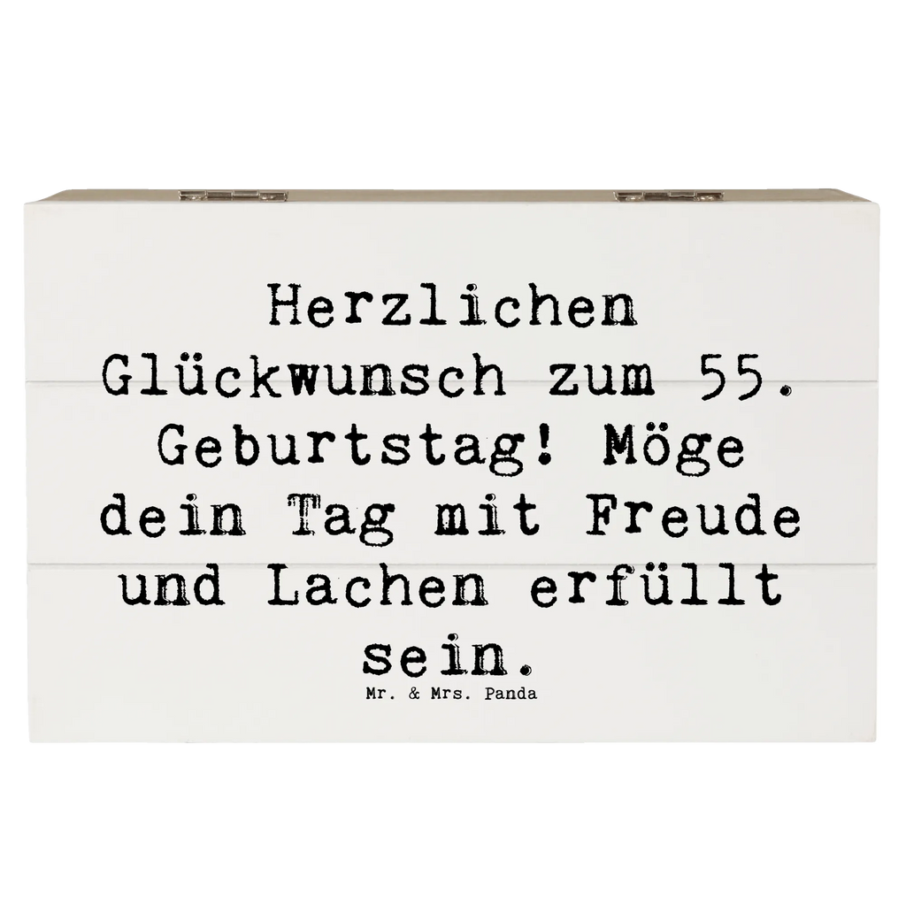 Holzkiste Spruch 55. Geburtstag Glückwunsch Geschenkdose, Schatzkiste, Kiste, Aufbewahrungsbox, Schatulle, Truhe, Dekokiste, Holzkiste, Erinnerungskiste, Geschenkbox, XXL, Erinnerungsbox, Geburtstag, Geburtstagsgeschenk, Geschenk
