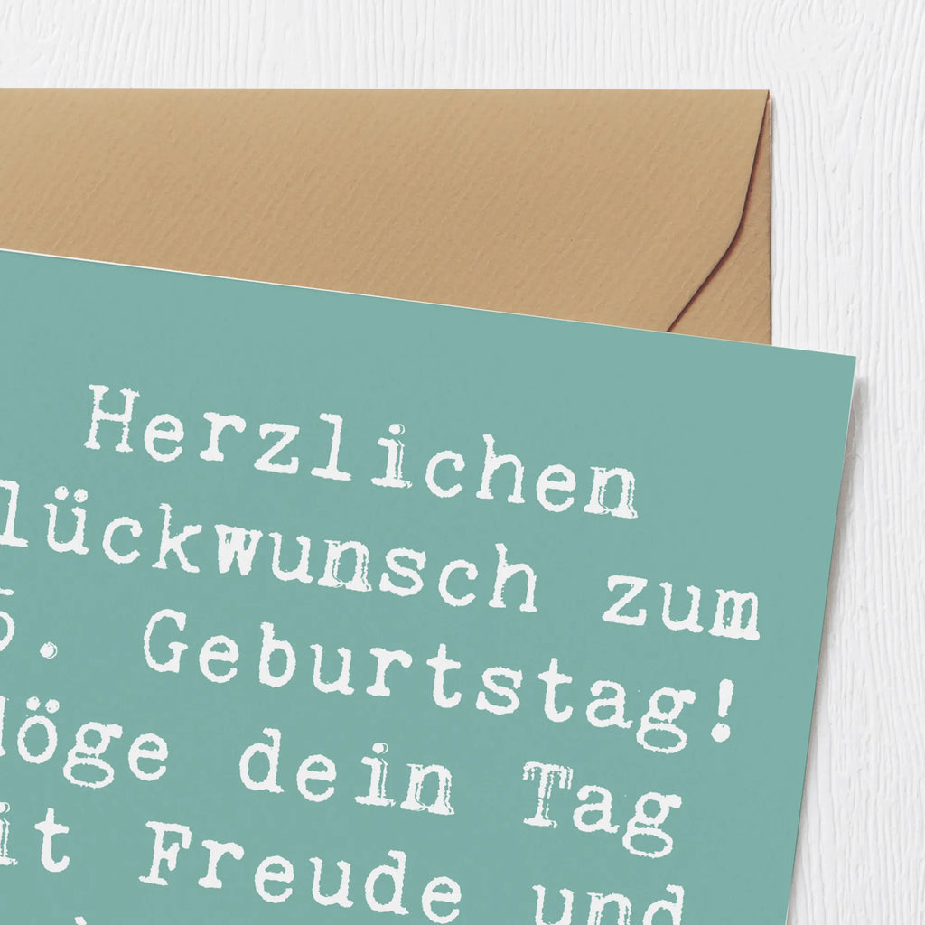 Deluxe Card Saying Herzlichen Glückwunsch zum 55. Geburtstag! Möge dein Tag mit Freude und Lachen erfüllt sein. Hochwertige Klappkarte, Glückwunschkarte, Grußkarte, Karte, Einladungskarte, Hochzeitskarte, Klappkarte, Geburtstagskarte, Hochwertige Grußkarte, Geburtstag, Geburtstagsgeschenk, Geschenk