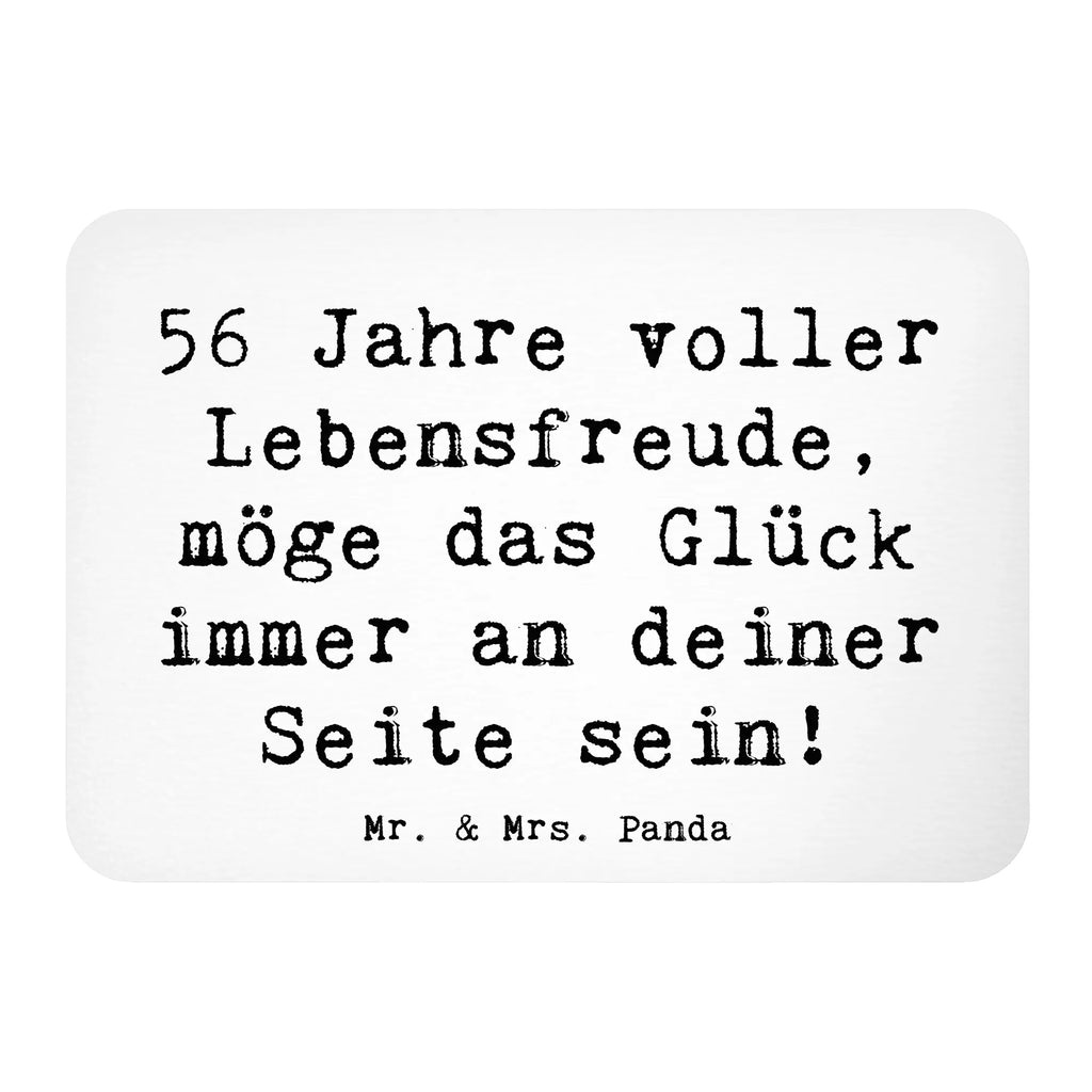 Magnet Saying 56 Jahre voller Lebensfreude, möge das Glück immer an deiner Seite sein! Whiteboard Magnet, Motivmagnete, Pinnwandmagnet, Dekomagnet, Kühlschrank Dekoration, Notiz Magnet, Kühlschrankmagnet, Souvenir Magnet, Geburtstag, Geburtstagsgeschenk, Geschenk