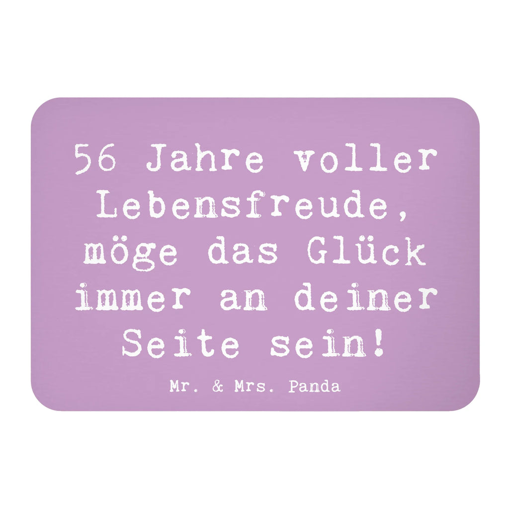 Magnet Saying 56 Jahre voller Lebensfreude, möge das Glück immer an deiner Seite sein! Whiteboard Magnet, Motivmagnete, Pinnwandmagnet, Dekomagnet, Kühlschrank Dekoration, Notiz Magnet, Kühlschrankmagnet, Souvenir Magnet, Geburtstag, Geburtstagsgeschenk, Geschenk