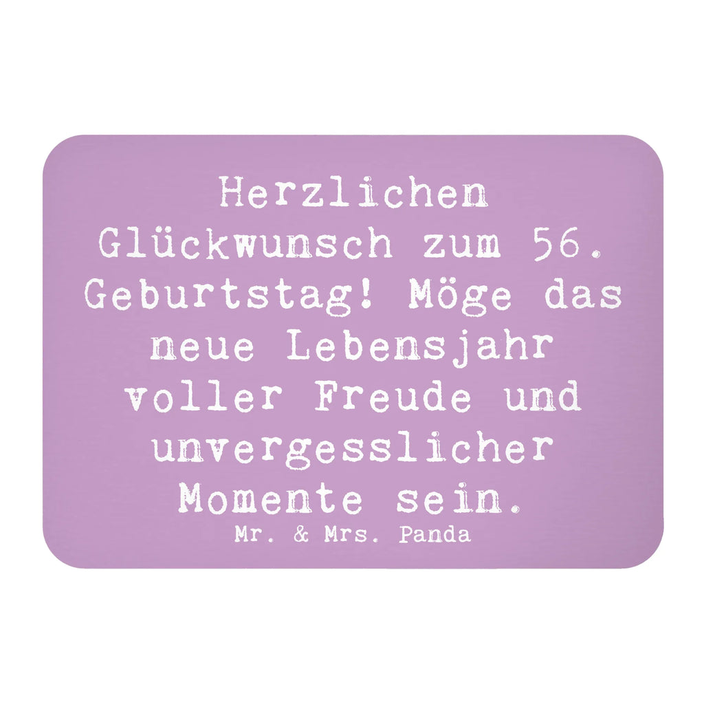 Magnet Spruch 56. Geburtstag Freude Kühlschrankmagnet, Kühlschrank Dekoration, Souvenir Magnet, Dekomagnet, Notiz Magnet, Whiteboard Magnet, Pinnwandmagnet, Motivmagnete, Geburtstag, Geburtstagsgeschenk, Geschenk