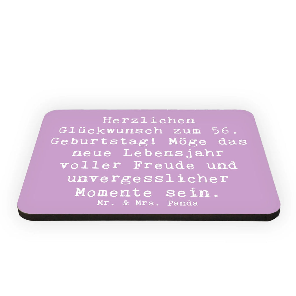 Magnet Spruch 56. Geburtstag Freude Kühlschrankmagnet, Kühlschrank Dekoration, Souvenir Magnet, Dekomagnet, Notiz Magnet, Whiteboard Magnet, Pinnwandmagnet, Motivmagnete, Geburtstag, Geburtstagsgeschenk, Geschenk