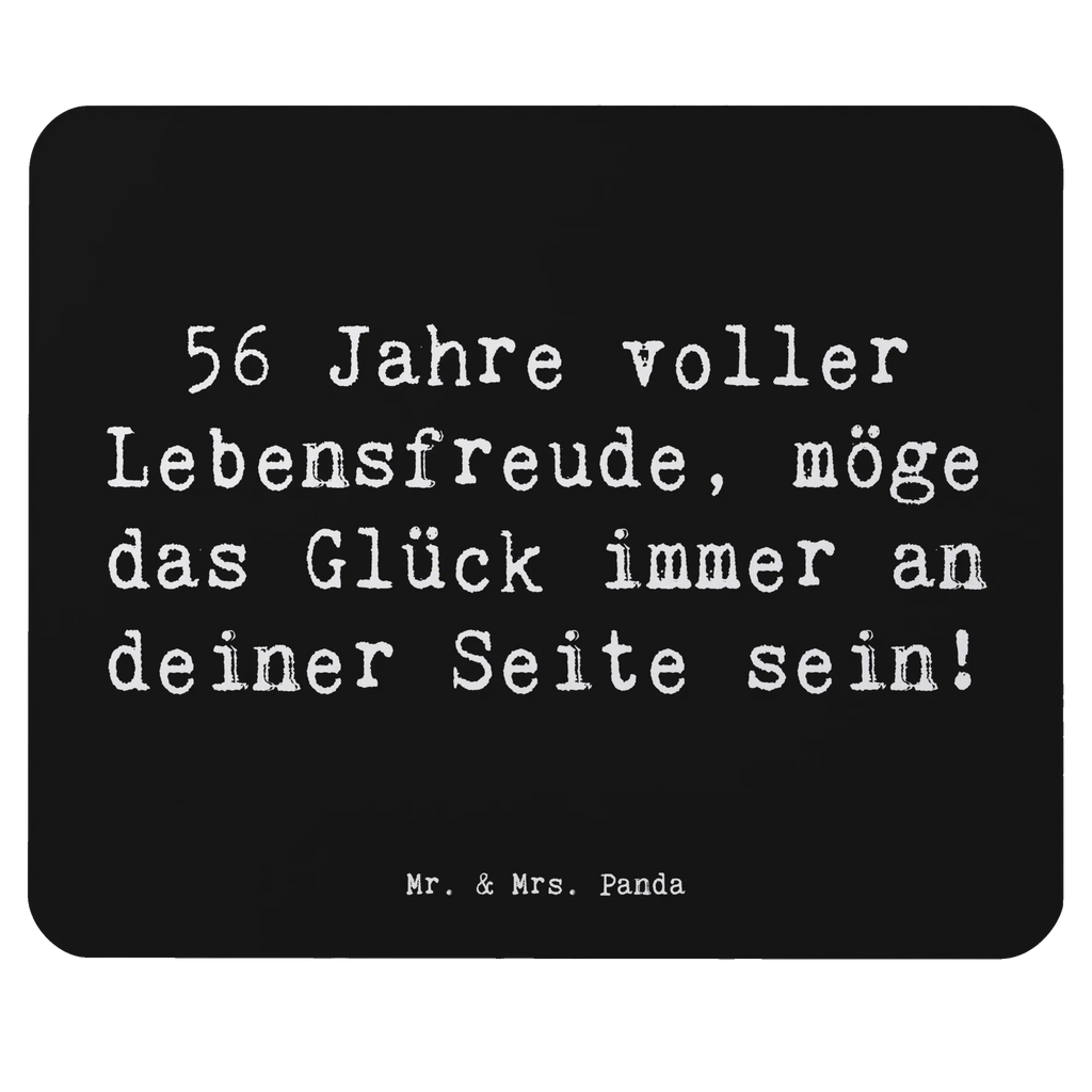 Mouse mat Saying 56 Jahre voller Lebensfreude, möge das Glück immer an deiner Seite sein! PC Zubehör, Designer Mauspad, Mauspad Büro, Einzigartiges Mauspad, Mauspad, Mausunterlage, Computer zubehör, Arbeitszimmer, Büroausstattung, Mousepad, Geburtstag, Geburtstagsgeschenk, Geschenk