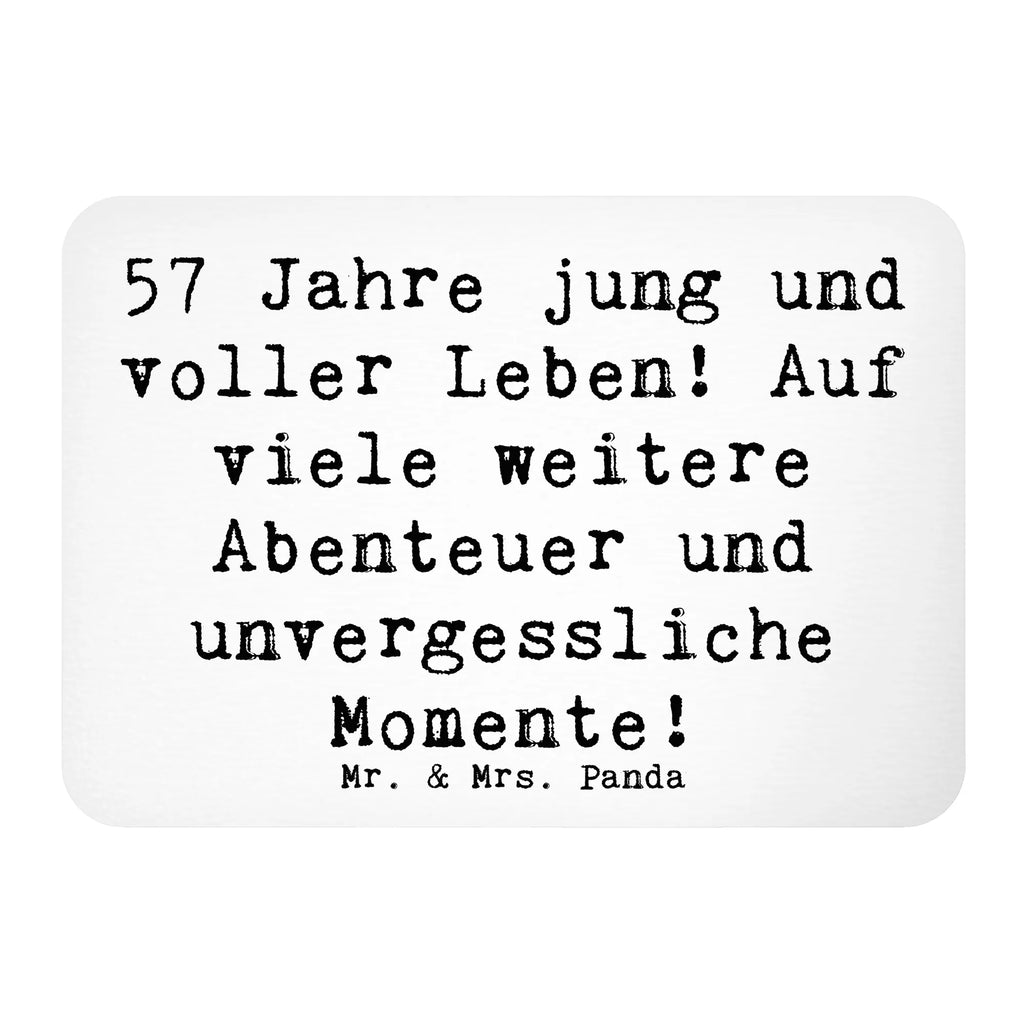 Magnet Spruch 57. Geburtstag Jubel Kühlschrank Dekoration, Whiteboard Magnet, Pinnwandmagnet, Kühlschrankmagnet, Notiz Magnet, Souvenir Magnet, Motivmagnete, Dekomagnet, Geburtstag, Geburtstagsgeschenk, Geschenk