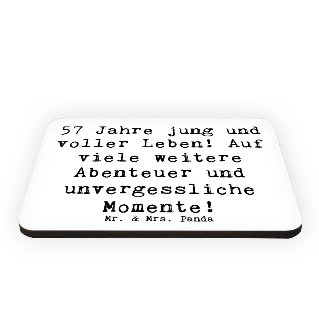 Magnet Spruch 57. Geburtstag Jubel Kühlschrank Dekoration, Whiteboard Magnet, Pinnwandmagnet, Kühlschrankmagnet, Notiz Magnet, Souvenir Magnet, Motivmagnete, Dekomagnet, Geburtstag, Geburtstagsgeschenk, Geschenk