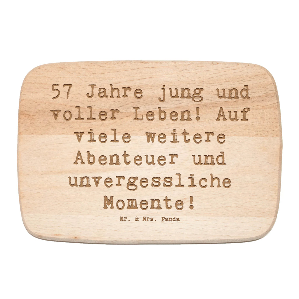 Frühstücksbrett Spruch 57. Geburtstag Jubel Holzbrett, Schneidebrett, Frühstücksbrett, Küchenbrett, Frühstücksbrettchen, Schneidebrett Holz, Geburtstag, Geburtstagsgeschenk, Geschenk