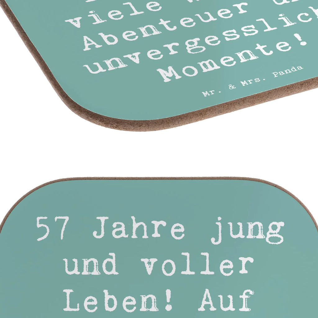 Square coaster Saying 57 Jahre jung und voller Leben! Auf viele weitere Abenteuer und unvergessliche Momente! Untersetzer aus Holz, Untersetzer Design, Untersetzer, Korkuntersetzer, Tassen Untersetzer, Untersetzer Holz, Untersetzer für Gläser, Holzuntersetzer, Bierdeckel, Glasuntersetzer, Getränkeuntersetzer, Untersetzer Gläser, Geburtstag, Geburtstagsgeschenk, Geschenk