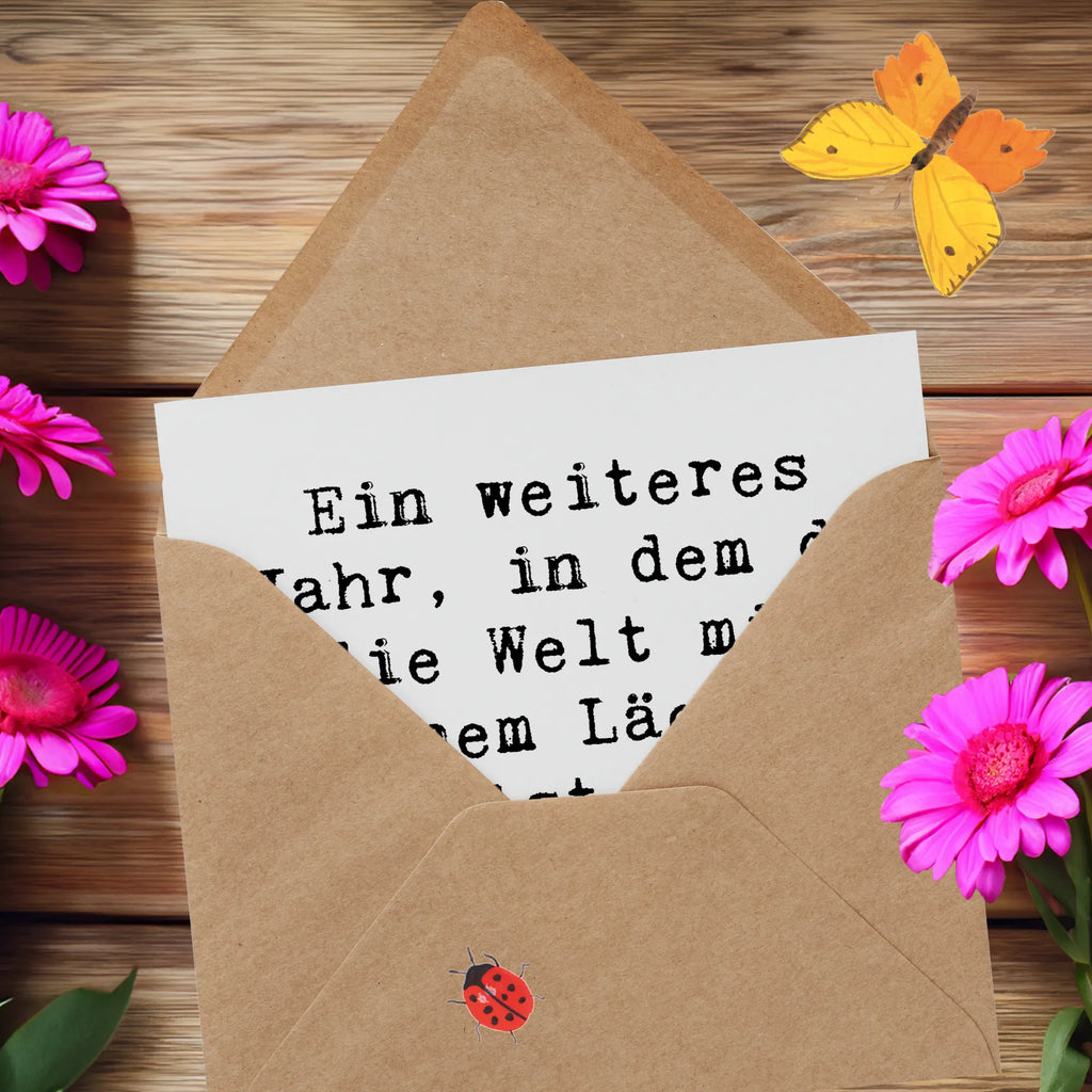Deluxe Card Saying Ein weiteres Jahr, in dem du die Welt mit deinem Lächeln erhellst. Alles Gute zu deinem 57. Geburtstag! Karte, Einladungskarte, Geburtstagskarte, Hochzeitskarte, Grußkarte, Hochwertige Grußkarte, Glückwunschkarte, Hochwertige Klappkarte, Klappkarte, Geburtstag, Geburtstagsgeschenk, Geschenk