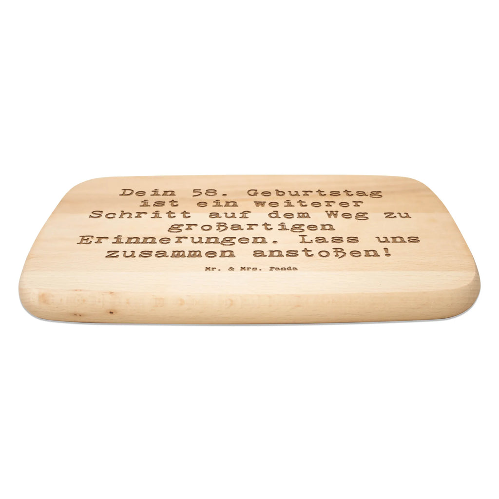 Frühstücksbrett Spruch 58. Geburtstag Erinnerungen Frühstücksbrettchen, Frühstücksbrett, Küchenbrett, Schneidebrett Holz, Schneidebrett, Holzbrett, Geburtstag, Geburtstagsgeschenk, Geschenk