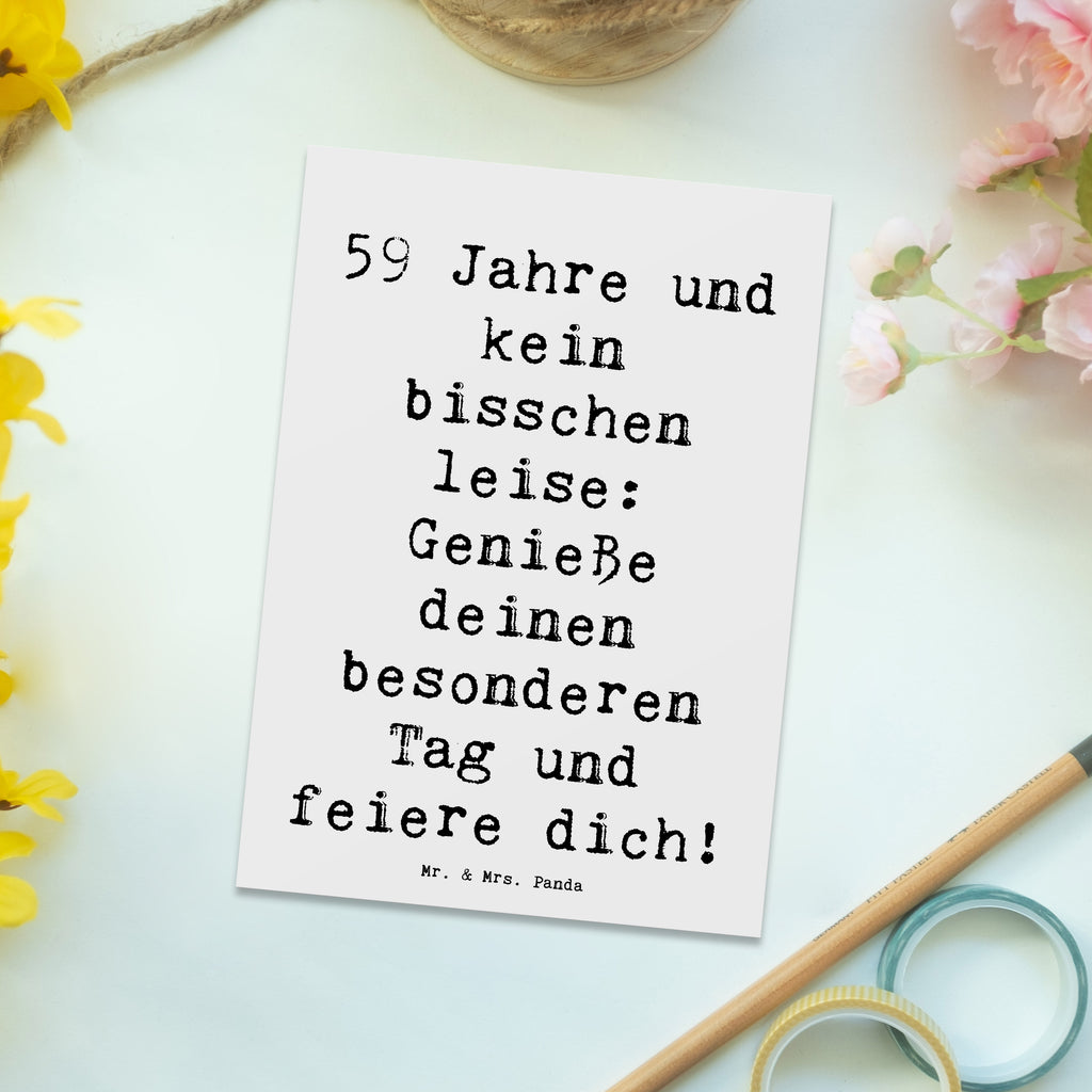 Postkarte Spruch 59. Geburtstag Feier Ansichtskarten, Einladungskarte, Einladung Geburtstag, Karte, Dankeskarte, Postkarte, Ansichtskarte, Einladung, Einladungskarten Geburtstag, Geschenkkarte, Geburtstagskarte, Grußkarte, Geburtstag, Geburtstagsgeschenk, Geschenk