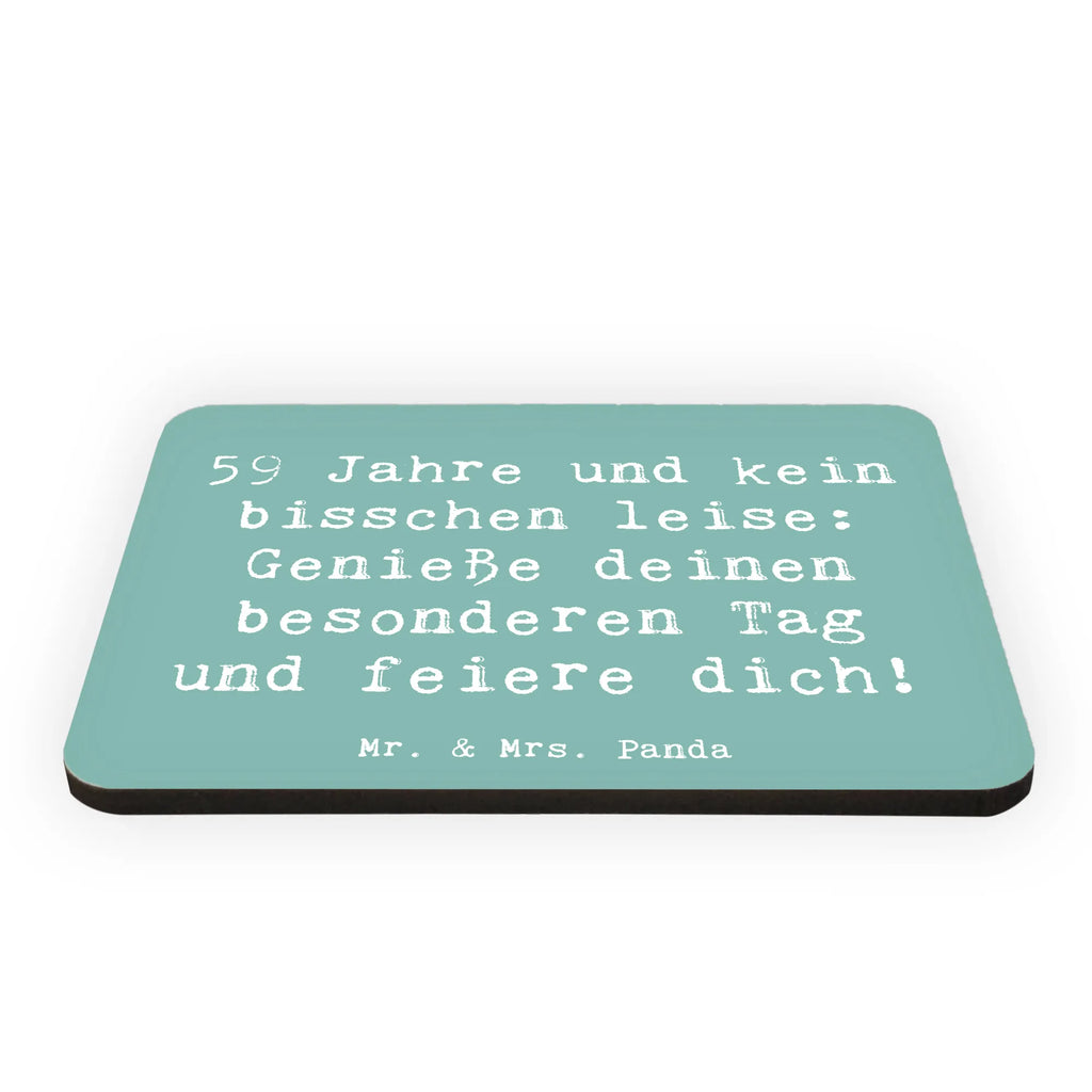 Magnet Spruch 59. Geburtstag Feier Motivmagnete, Pinnwandmagnet, Notiz Magnet, Dekomagnet, Whiteboard Magnet, Kühlschrankmagnet, Souvenir Magnet, Kühlschrank Dekoration, Geburtstag, Geburtstagsgeschenk, Geschenk