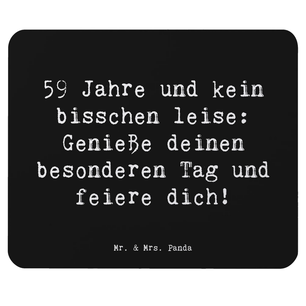 Mauspad Spruch 59. Geburtstag Feier Büroausstattung, PC Zubehör, Computer zubehör, Designer Mauspad, Mousepad, Mauspad Büro, Mauspad, Mausunterlage, Arbeitszimmer, Einzigartiges Mauspad, Geburtstag, Geburtstagsgeschenk, Geschenk