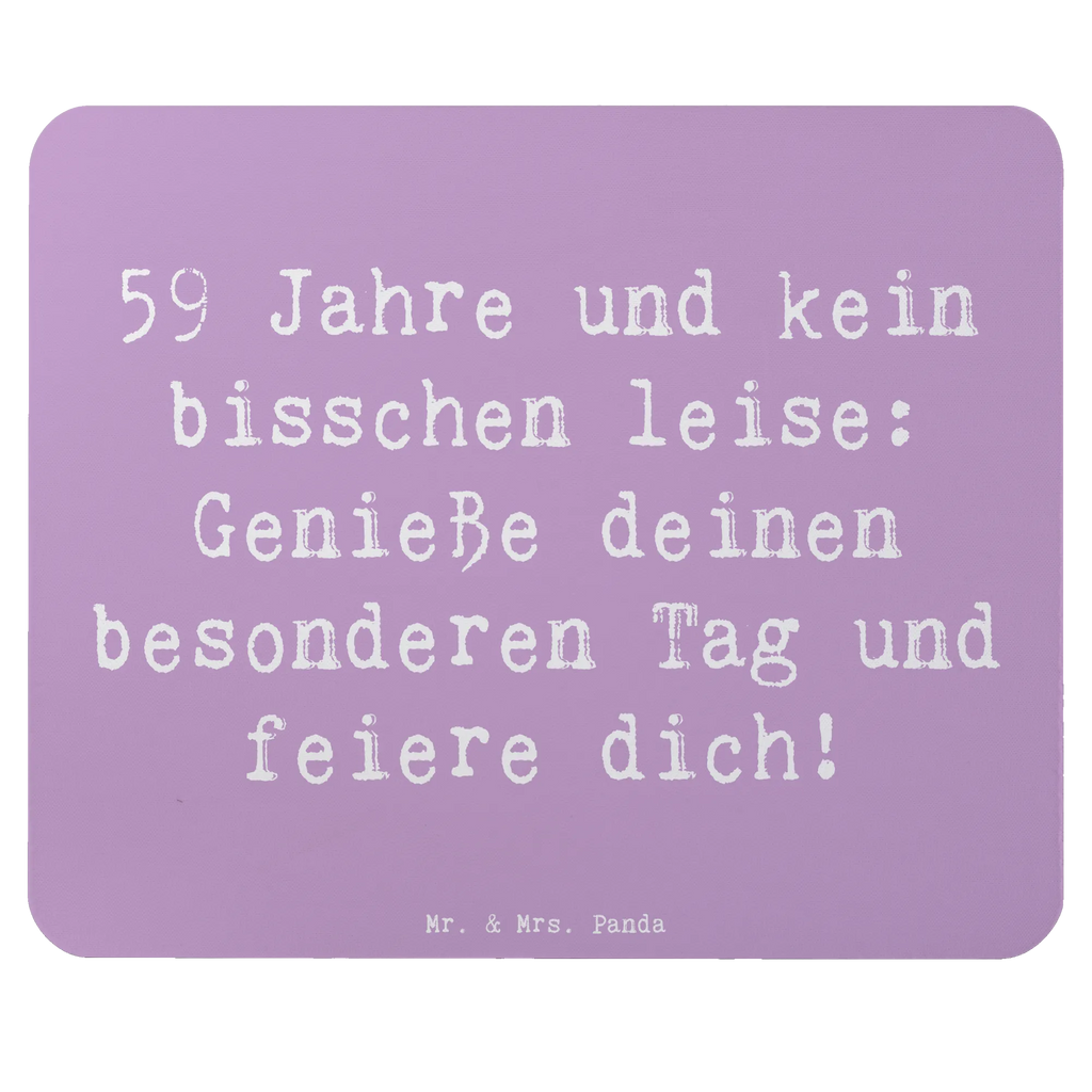 Mauspad Spruch 59. Geburtstag Feier Büroausstattung, PC Zubehör, Computer zubehör, Designer Mauspad, Mousepad, Mauspad Büro, Mauspad, Mausunterlage, Arbeitszimmer, Einzigartiges Mauspad, Geburtstag, Geburtstagsgeschenk, Geschenk