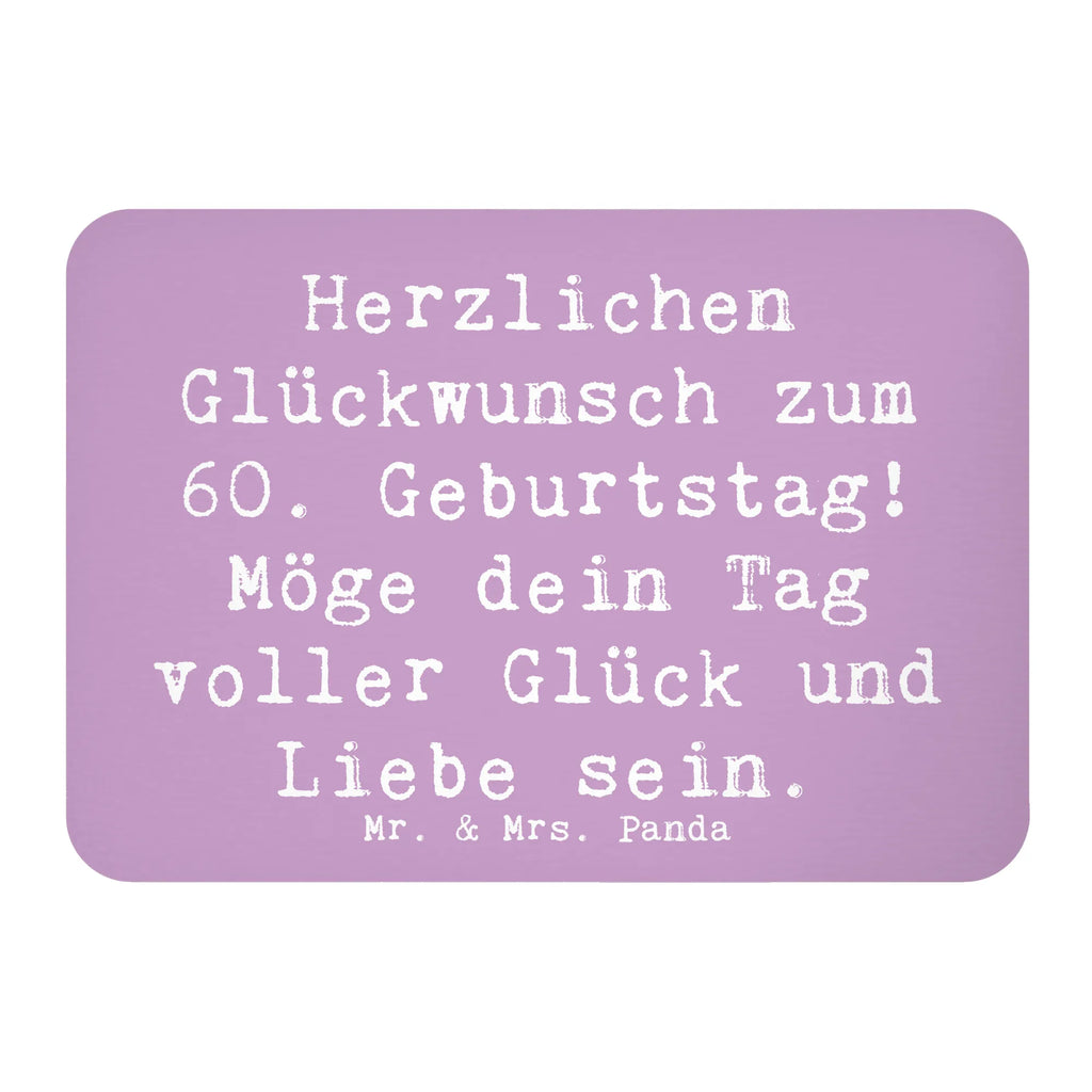 Magnet Spruch 60. Geburtstag Glückwunsch Kühlschrankmagnet, Pinnwandmagnet, Souvenir Magnet, Kühlschrank Dekoration, Notiz Magnet, Motivmagnete, Dekomagnet, Whiteboard Magnet, Geburtstag, Geburtstagsgeschenk, Geschenk