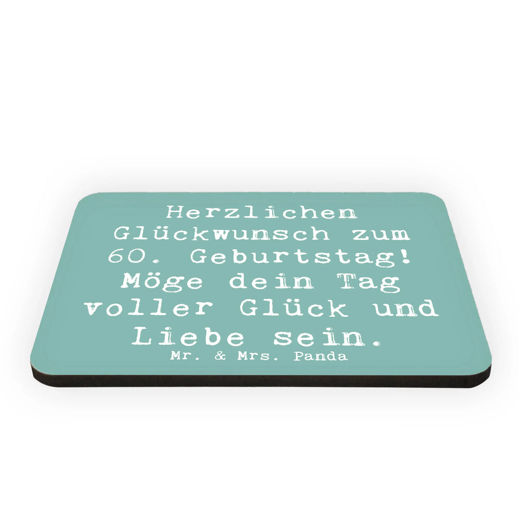 Magnet Spruch 60. Geburtstag Glückwunsch Kühlschrankmagnet, Pinnwandmagnet, Souvenir Magnet, Kühlschrank Dekoration, Notiz Magnet, Motivmagnete, Dekomagnet, Whiteboard Magnet, Geburtstag, Geburtstagsgeschenk, Geschenk