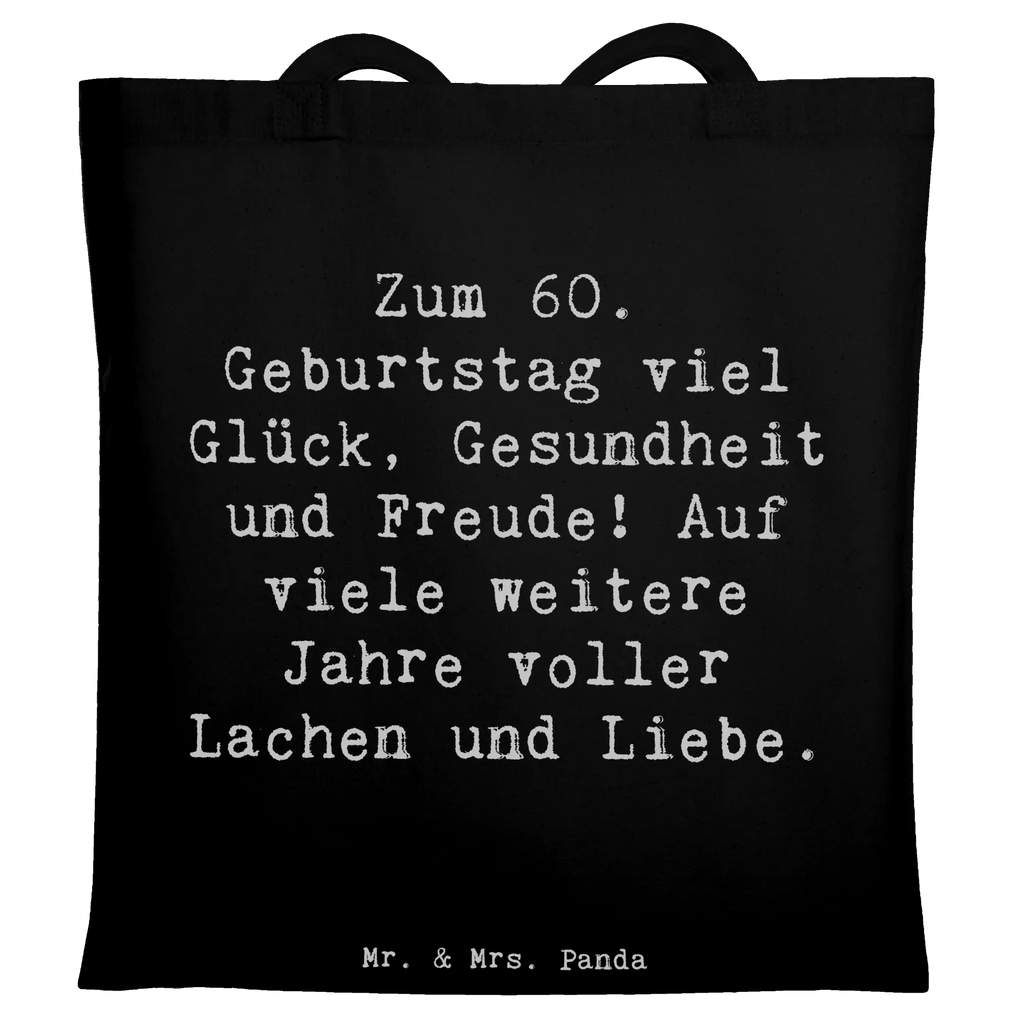 Tragetasche Spruch 60. Geburtstag Glück Stoffbeutel, Jutetasche, Laptoptasche, Strandtasche, Schultertasche, Umhängetasche, Beuteltasche, Shopper, Tragetasche, Einkaufstasche, Beutel, Einkaufstüte, Tasche, Jutebeutel, Badetasche, Stofftasche, Geburtstag, Geburtstagsgeschenk, Geschenk