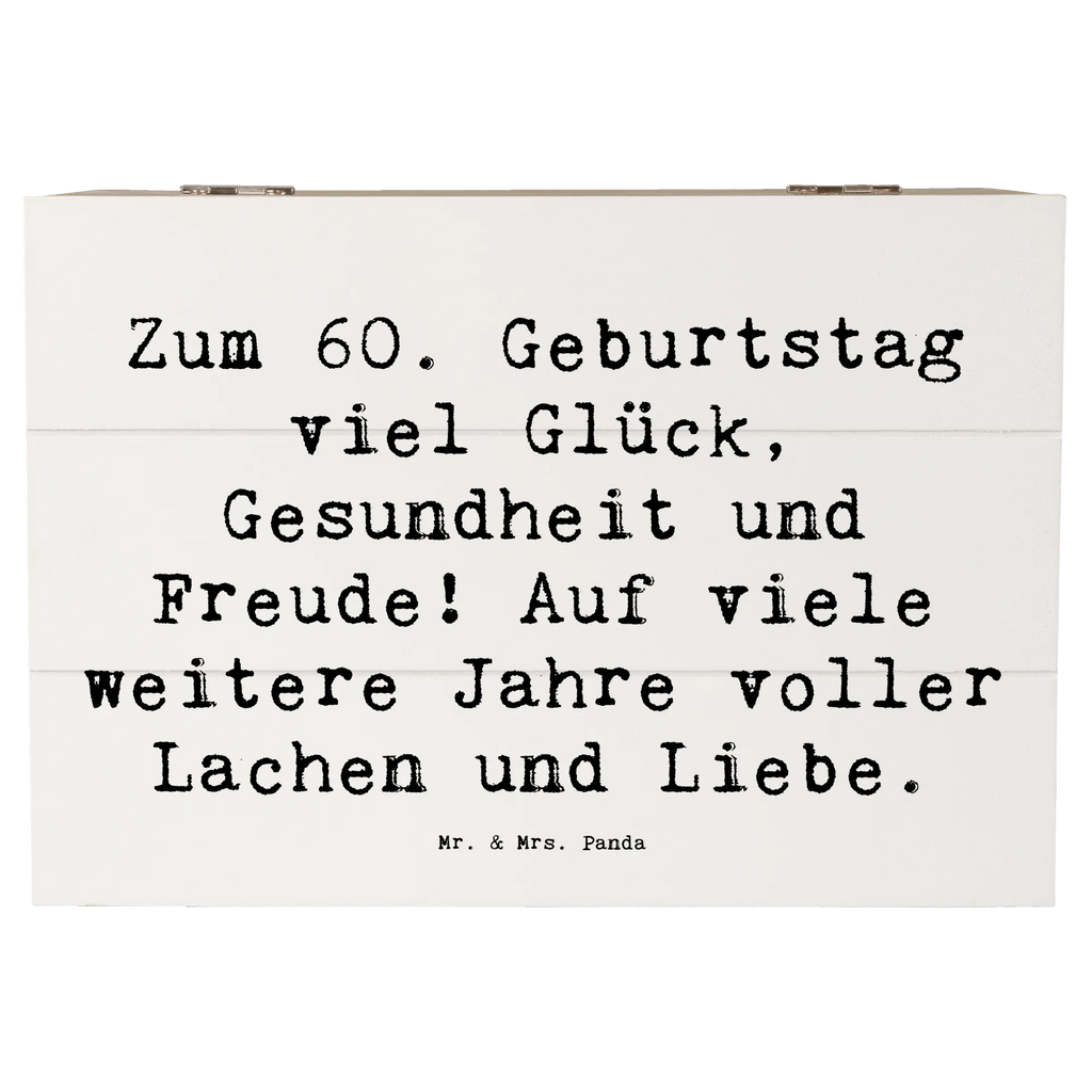 Holzkiste Spruch 60. Geburtstag Glück Geschenkbox, Kiste, Aufbewahrungsbox, Erinnerungskiste, Truhe, Geschenkdose, Holzkiste, Schatulle, Dekokiste, Schatzkiste, XXL, Erinnerungsbox, Geburtstag, Geburtstagsgeschenk, Geschenk