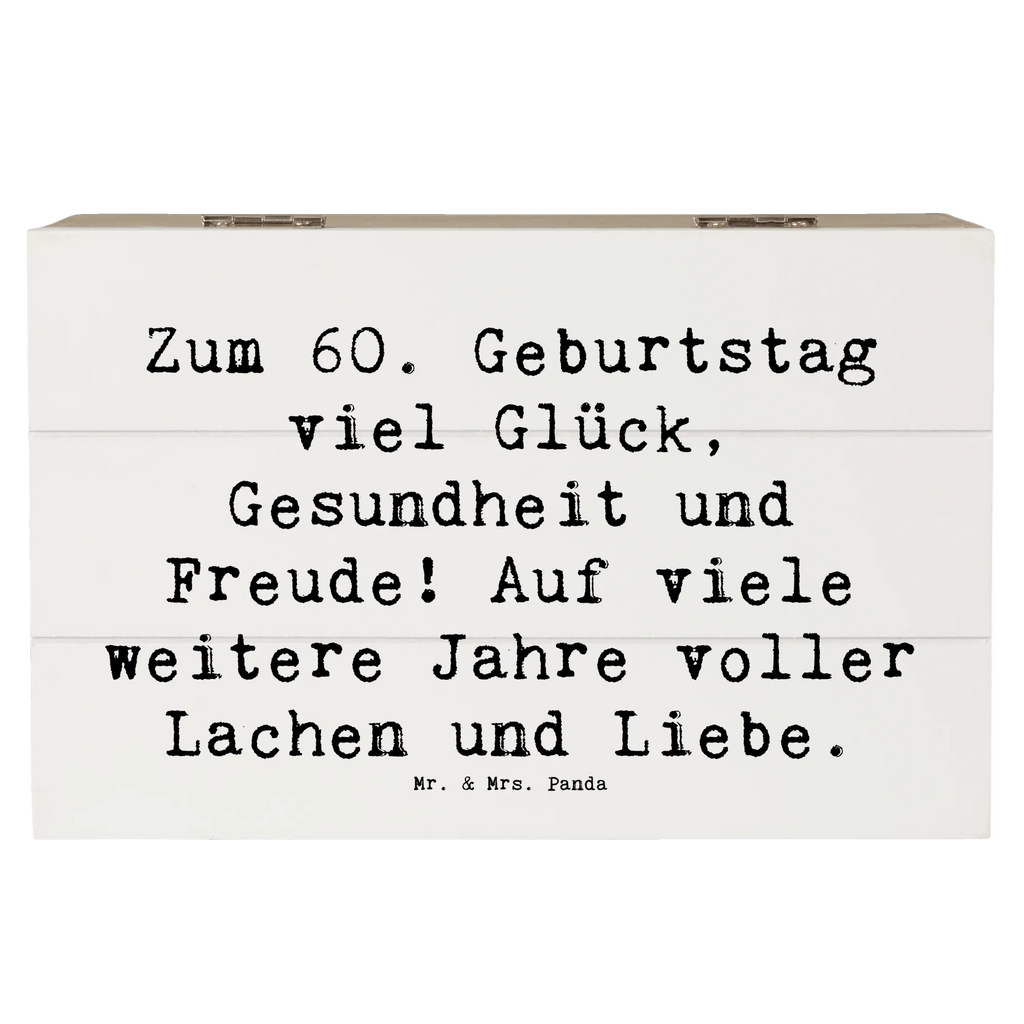Holzkiste Spruch 60. Geburtstag Glück Geschenkbox, Kiste, Aufbewahrungsbox, Erinnerungskiste, Truhe, Geschenkdose, Holzkiste, Schatulle, Dekokiste, Schatzkiste, XXL, Erinnerungsbox, Geburtstag, Geburtstagsgeschenk, Geschenk