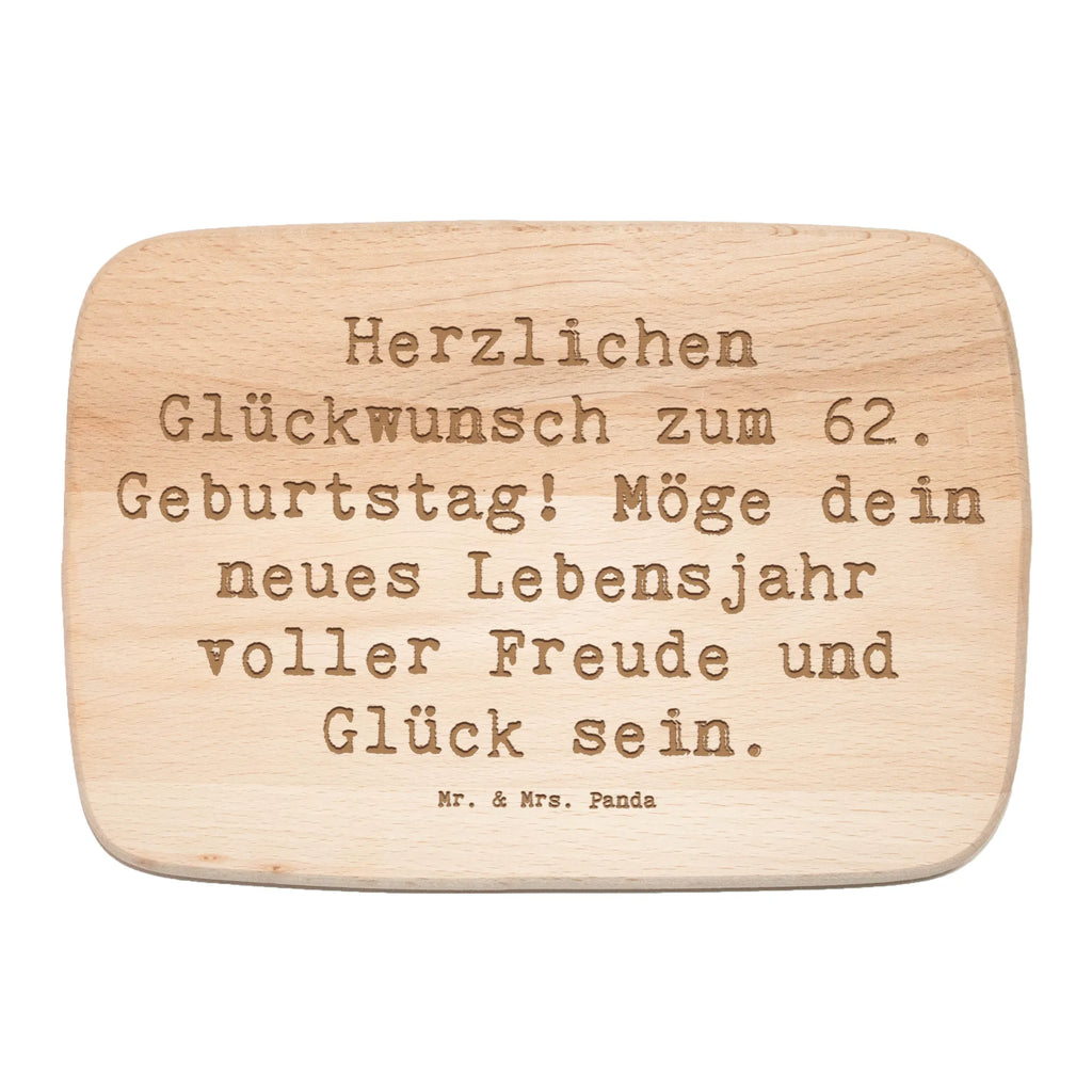 Holzbrett Spruch 62. Geburtstag Küchenbrett, Frühstücksbrettchen, Holzbrett, Frühstücksbrett, Schneidebrett, Schneidebrett Holz, Geburtstag, Geburtstagsgeschenk, Geschenk