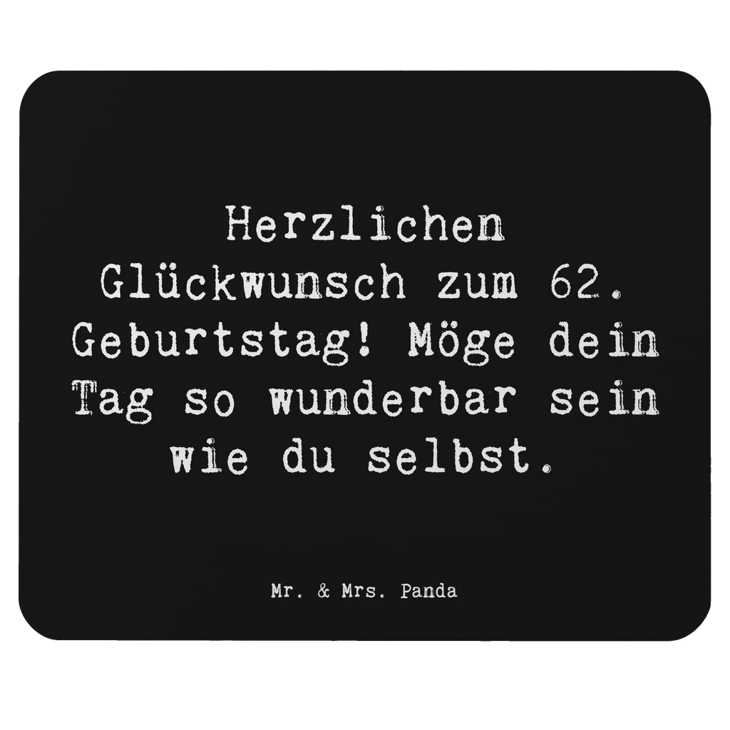 Mauspad Spruch 62. Geburtstag Büroausstattung, PC Zubehör, Einzigartiges Mauspad, Designer Mauspad, Computer zubehör, Arbeitszimmer, Mousepad, Mauspad Büro, Mauspad, Mausunterlage, Geburtstag, Geburtstagsgeschenk, Geschenk