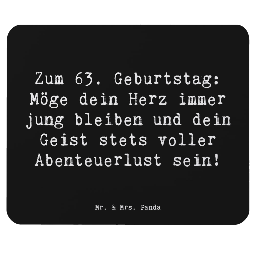 Mauspad Spruch 63. Geburtstag Jugendlicher Geist Einzigartiges Mauspad, Büroausstattung, Mauspad Büro, Mauspad, PC Zubehör, Arbeitszimmer, Computer zubehör, Mausunterlage, Mousepad, Designer Mauspad, Geburtstag, Geburtstagsgeschenk, Geschenk