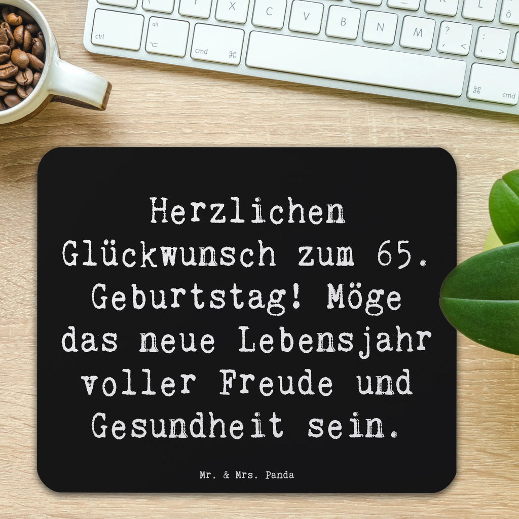 Mauspad Spruch 65. Geburtstag Glückwünsche Einzigartiges Mauspad, Mauspad Büro, PC Zubehör, Mousepad, Arbeitszimmer, Computer zubehör, Designer Mauspad, Büroausstattung, Mausunterlage, Mauspad, Geburtstag, Geburtstagsgeschenk, Geschenk