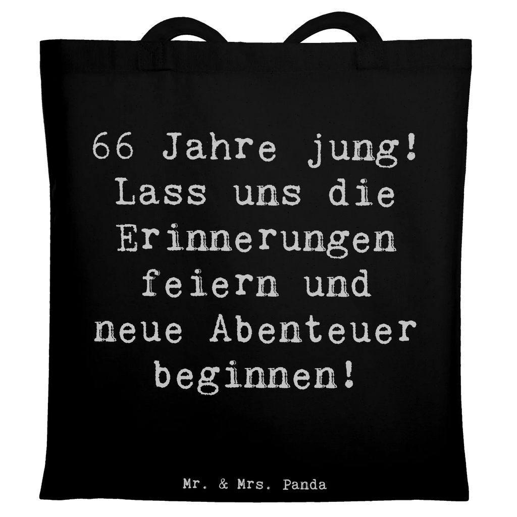 Tragetasche Spruch 66. Geburtstag Feiern Beuteltasche, Beutel, Einkaufstasche, Jutebeutel, Stoffbeutel, Tasche, Shopper, Umhängetasche, Strandtasche, Schultertasche, Stofftasche, Tragetasche, Badetasche, Jutetasche, Einkaufstüte, Laptoptasche, Geburtstag, Geburtstagsgeschenk, Geschenk