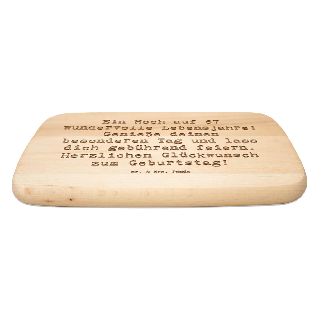Küchenbrett Spruch 67. Geburtstag Schneidebrett, Frühstücksbrett, Frühstücksbrettchen, Schneidebrett Holz, Holzbrett, Küchenbrett, Geburtstag, Geburtstagsgeschenk, Geschenk