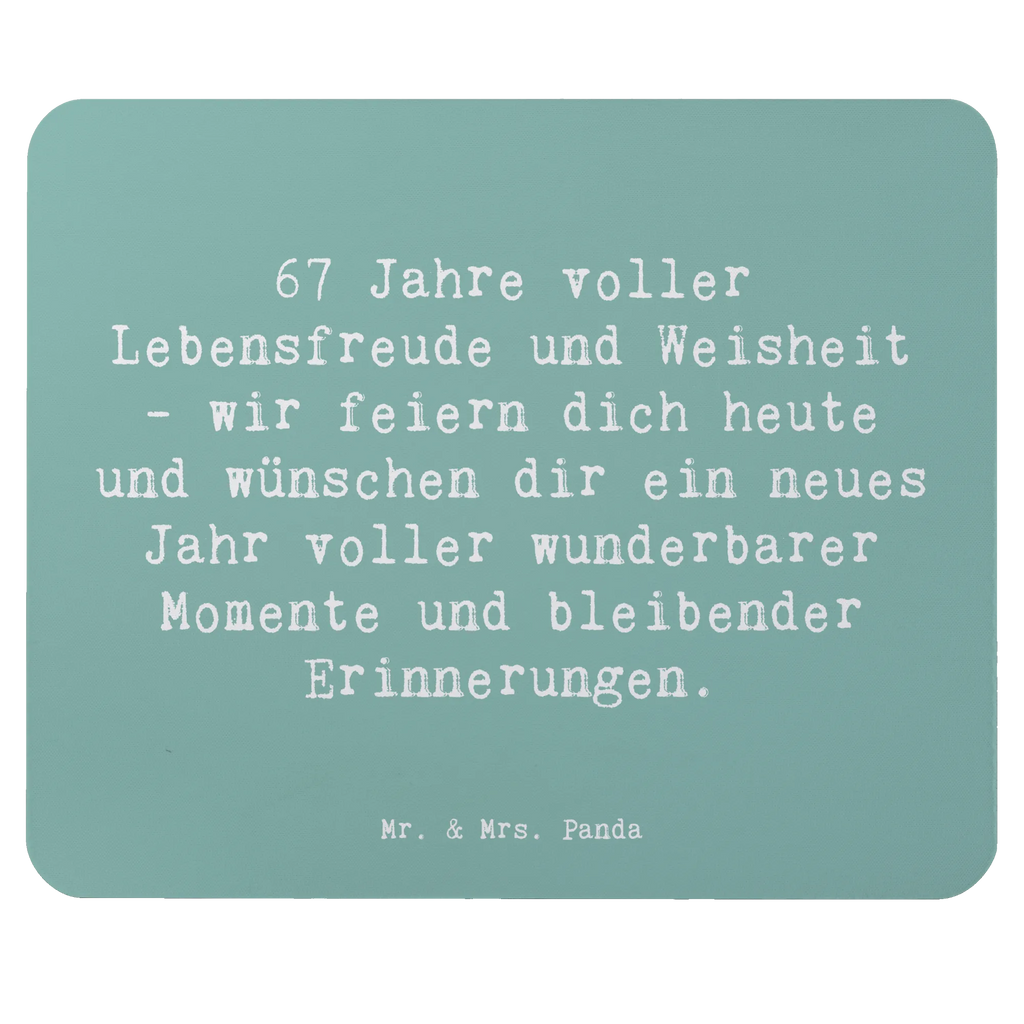 Mauspad Spruch 67. Geburtstag Mauspad, PC Zubehör, Mousepad, Computer zubehör, Designer Mauspad, Einzigartiges Mauspad, Mausunterlage, Büroausstattung, Mauspad Büro, Arbeitszimmer, Geburtstag, Geburtstagsgeschenk, Geschenk
