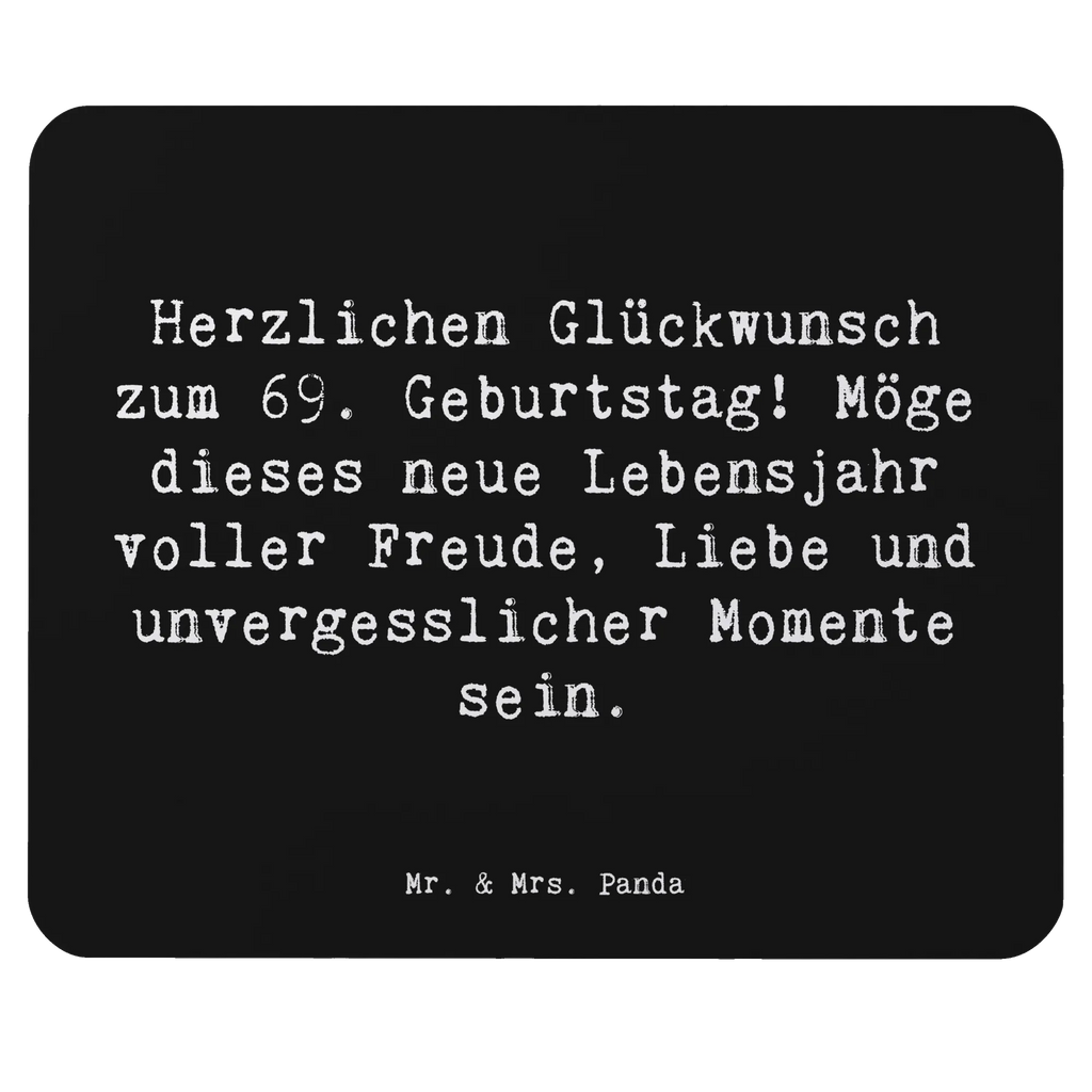 Mauspad Spruch 69. Geburtstag Glückwunsch Einzigartiges Mauspad, Computer zubehör, Mauspad, Mousepad, Büroausstattung, Arbeitszimmer, Designer Mauspad, PC Zubehör, Mausunterlage, Mauspad Büro, Geburtstag, Geburtstagsgeschenk, Geschenk