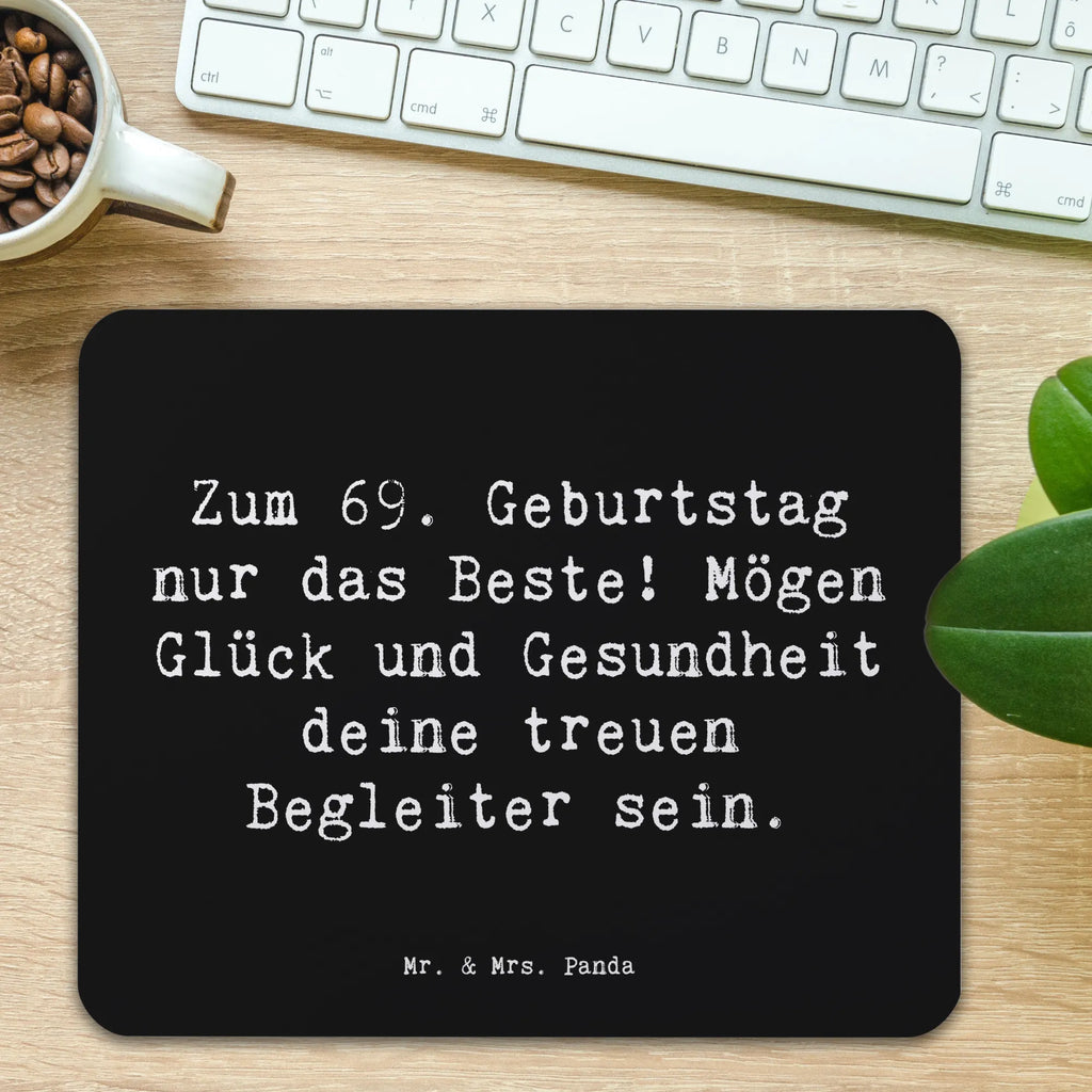 Mauspad Spruch 69. Geburtstag Glück PC Zubehör, Mauspad, Designer Mauspad, Einzigartiges Mauspad, Büroausstattung, Mausunterlage, Mauspad Büro, Mousepad, Computer zubehör, Arbeitszimmer, Geburtstag, Geburtstagsgeschenk, Geschenk