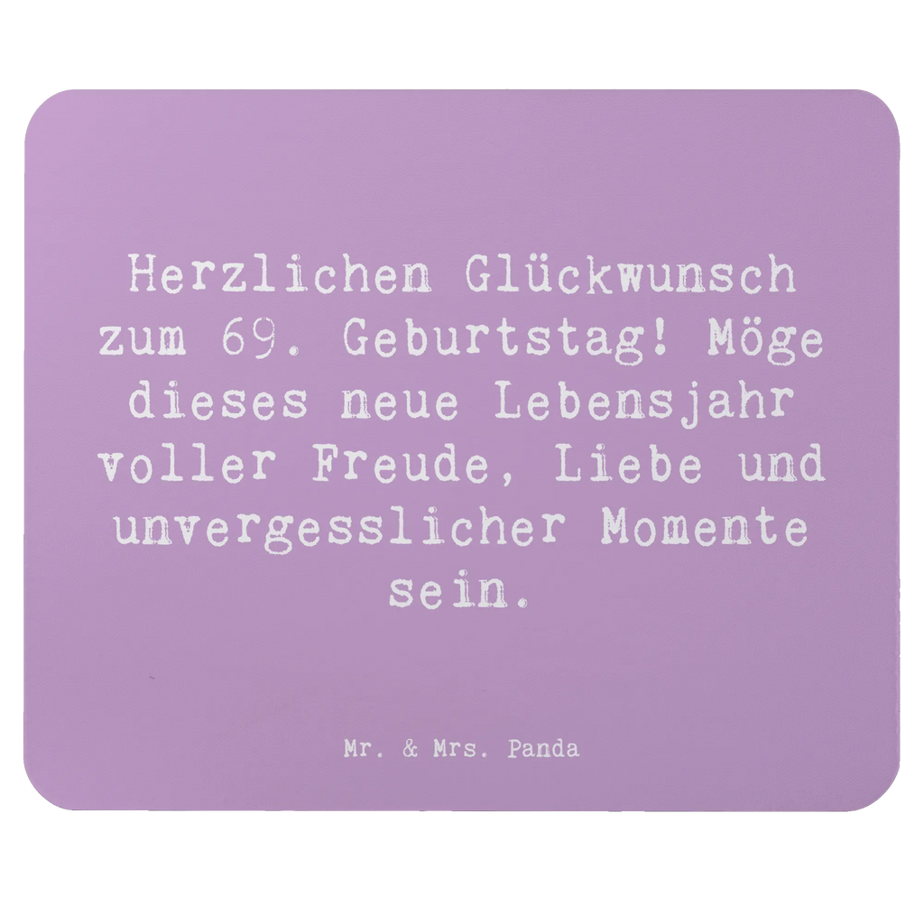 Mauspad Spruch 69. Geburtstag Glückwunsch Einzigartiges Mauspad, Computer zubehör, Mauspad, Mousepad, Büroausstattung, Arbeitszimmer, Designer Mauspad, PC Zubehör, Mausunterlage, Mauspad Büro, Geburtstag, Geburtstagsgeschenk, Geschenk